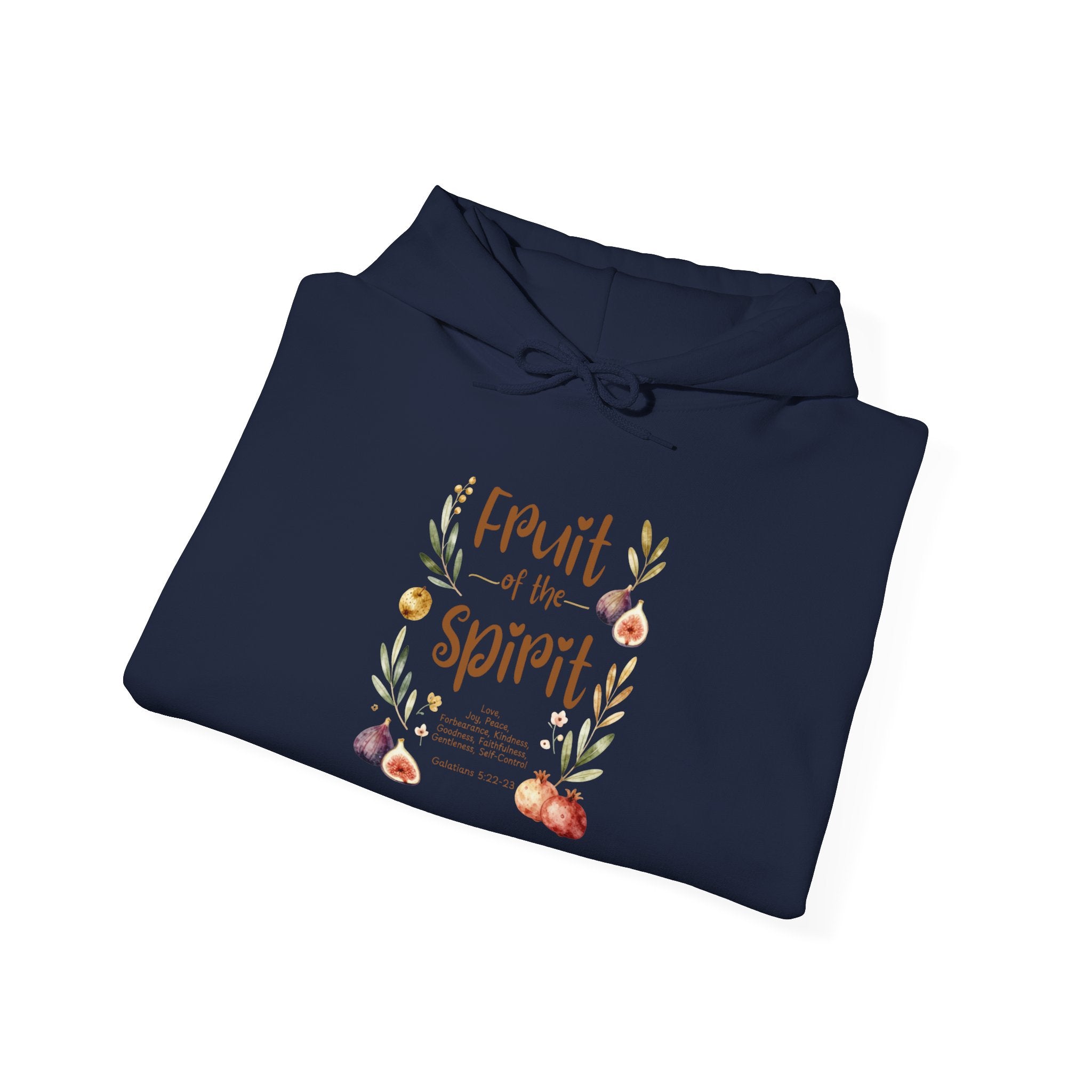 Fruit of the Spirit Hoodie — Floral Faith Design ("Fruit of the Spirit")