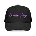 Choose Joy Trucker Hat — Inspirational Foam Mesh Cap