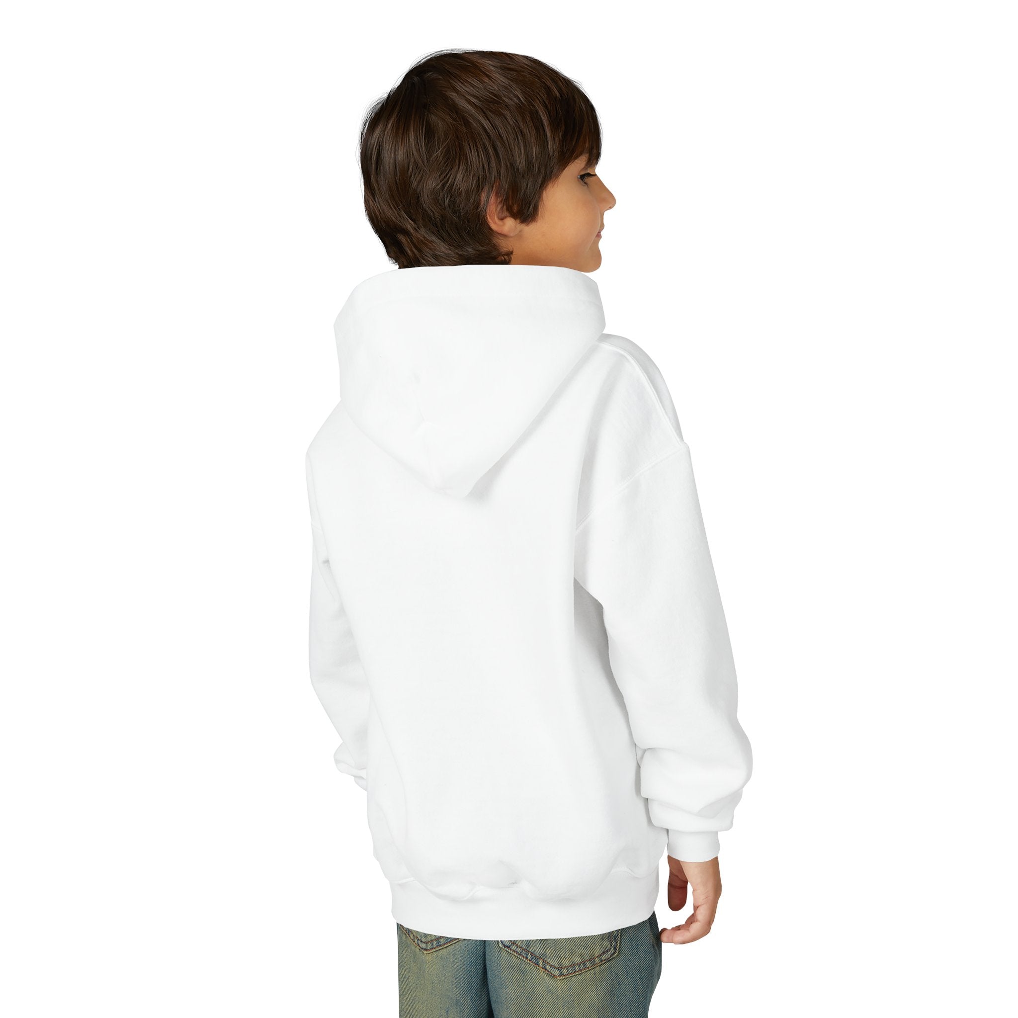 Youth Hoodie — "Fearfully and Wonderfully Made" Floral Psalm 139:14