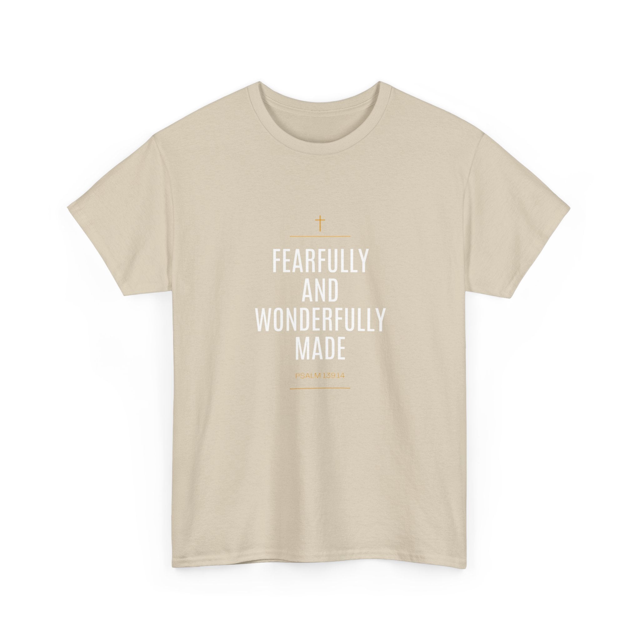 Fearfully and Wonderfully Made Tee — Christian Inspirational T-Shirt
