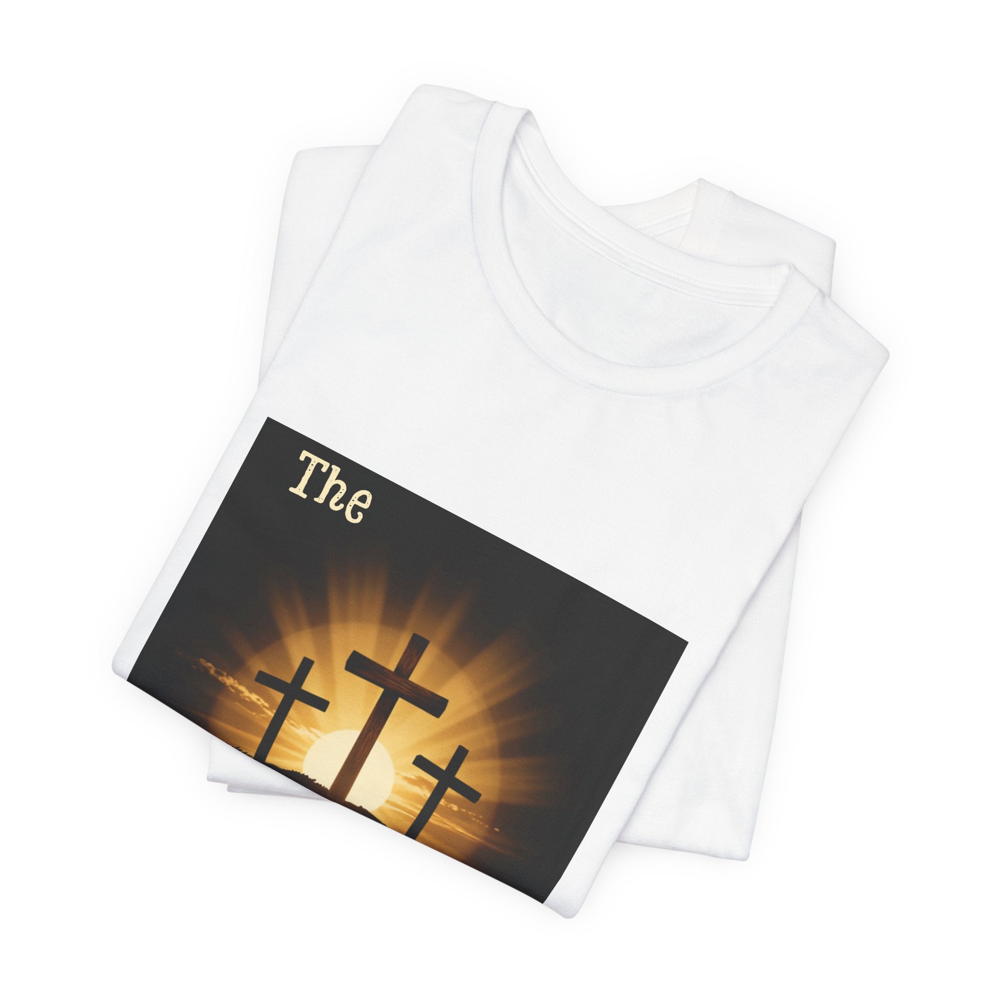 Christian Tee – "The Way Truth Life" John 14:6 Cross Graphic T-Shirt