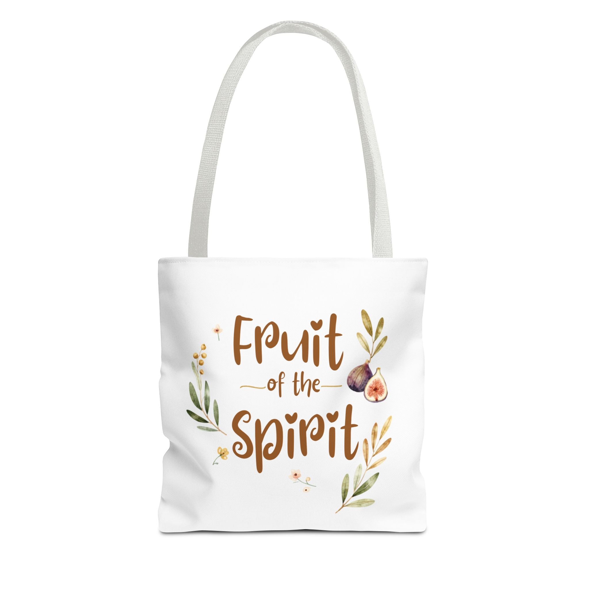 Fruit of the Spirit Tote Bag — Christian Scripture Canvas Grocery & Bible Study Tote
