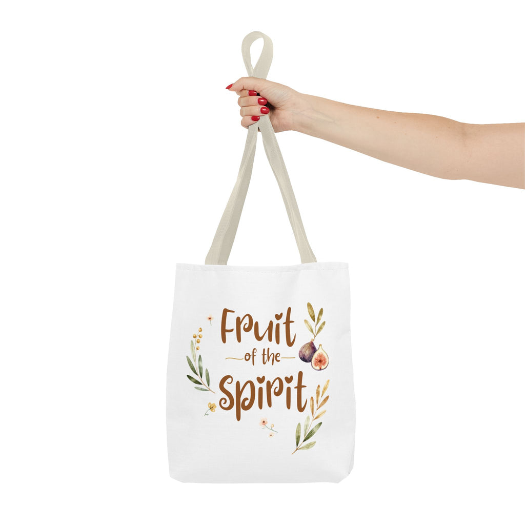 Fruit of the Spirit Tote Bag — Christian Scripture Canvas Grocery & Bible Study Tote