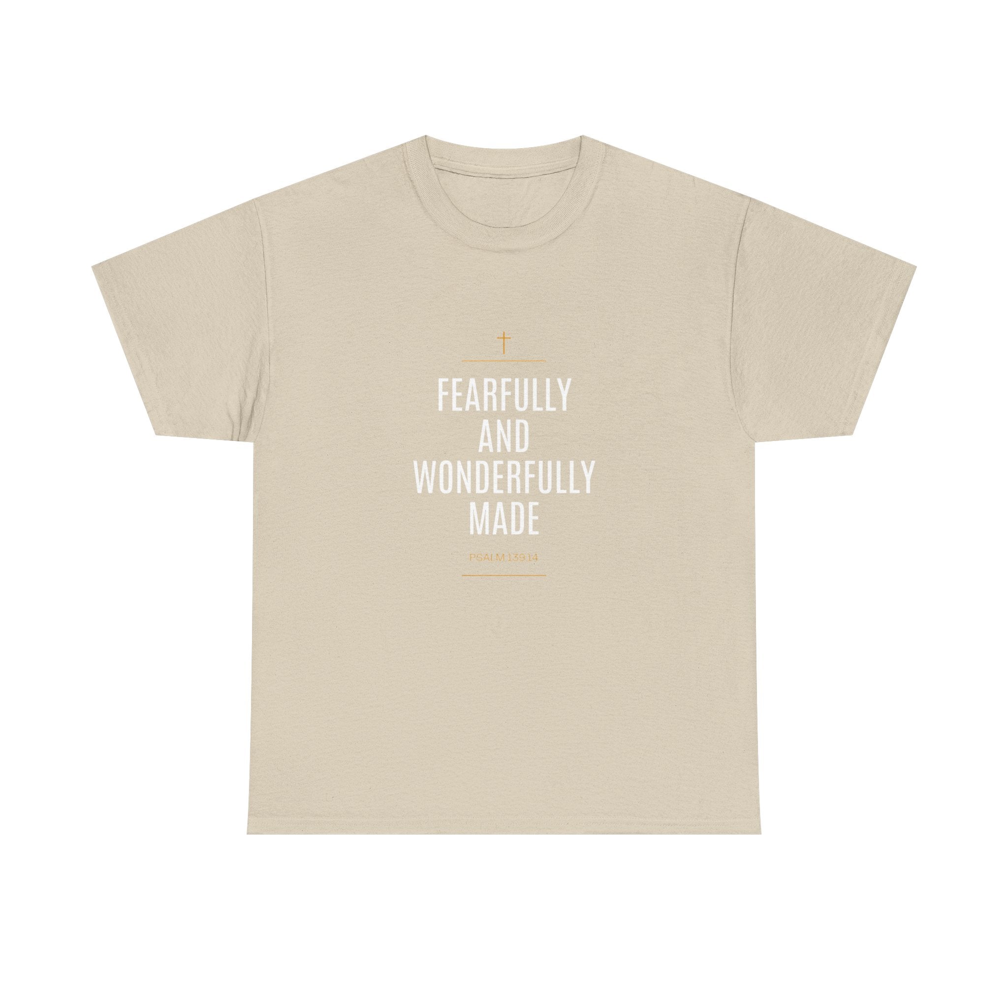 Fearfully and Wonderfully Made Tee — Christian Inspirational T-Shirt