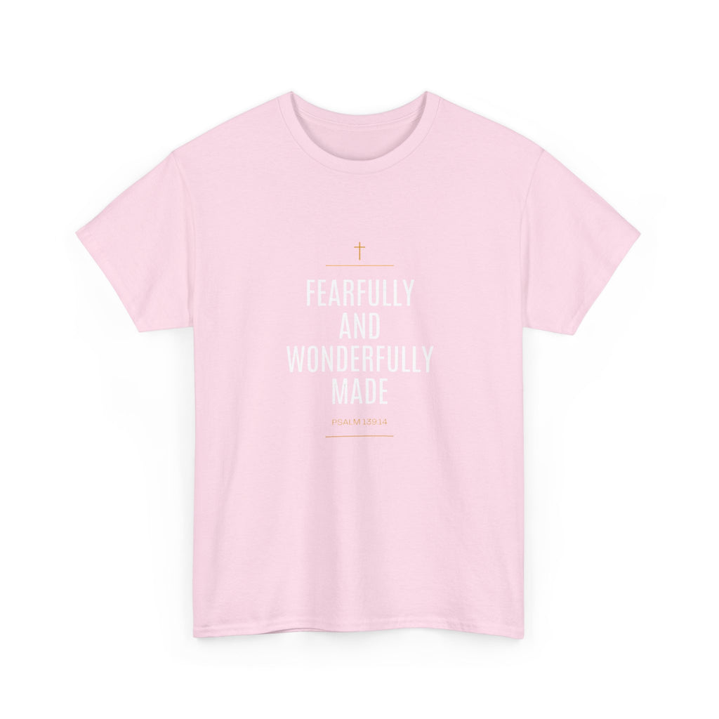 Fearfully and Wonderfully Made Tee — Christian Inspirational T-Shirt