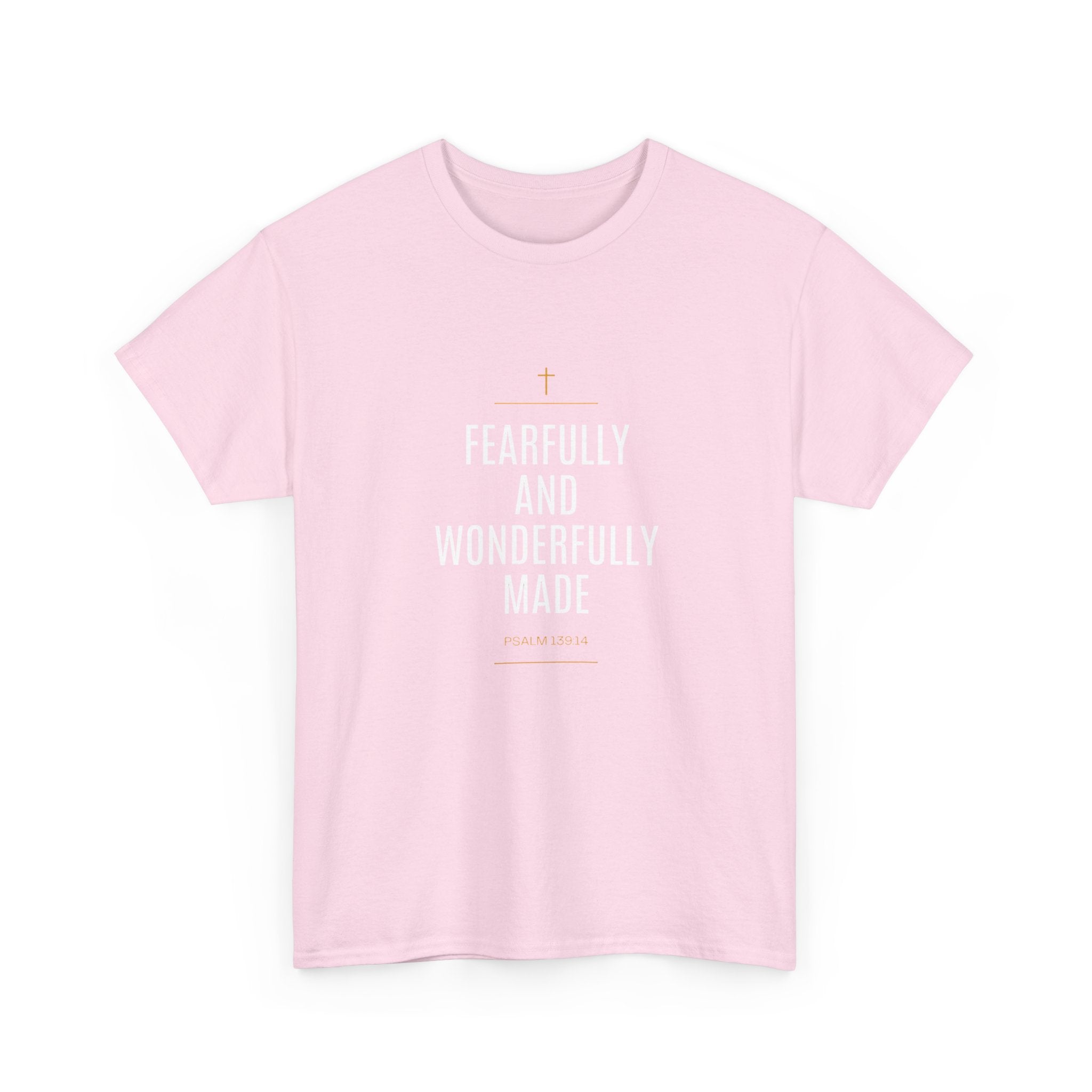 Fearfully and Wonderfully Made Tee — Christian Inspirational T-Shirt