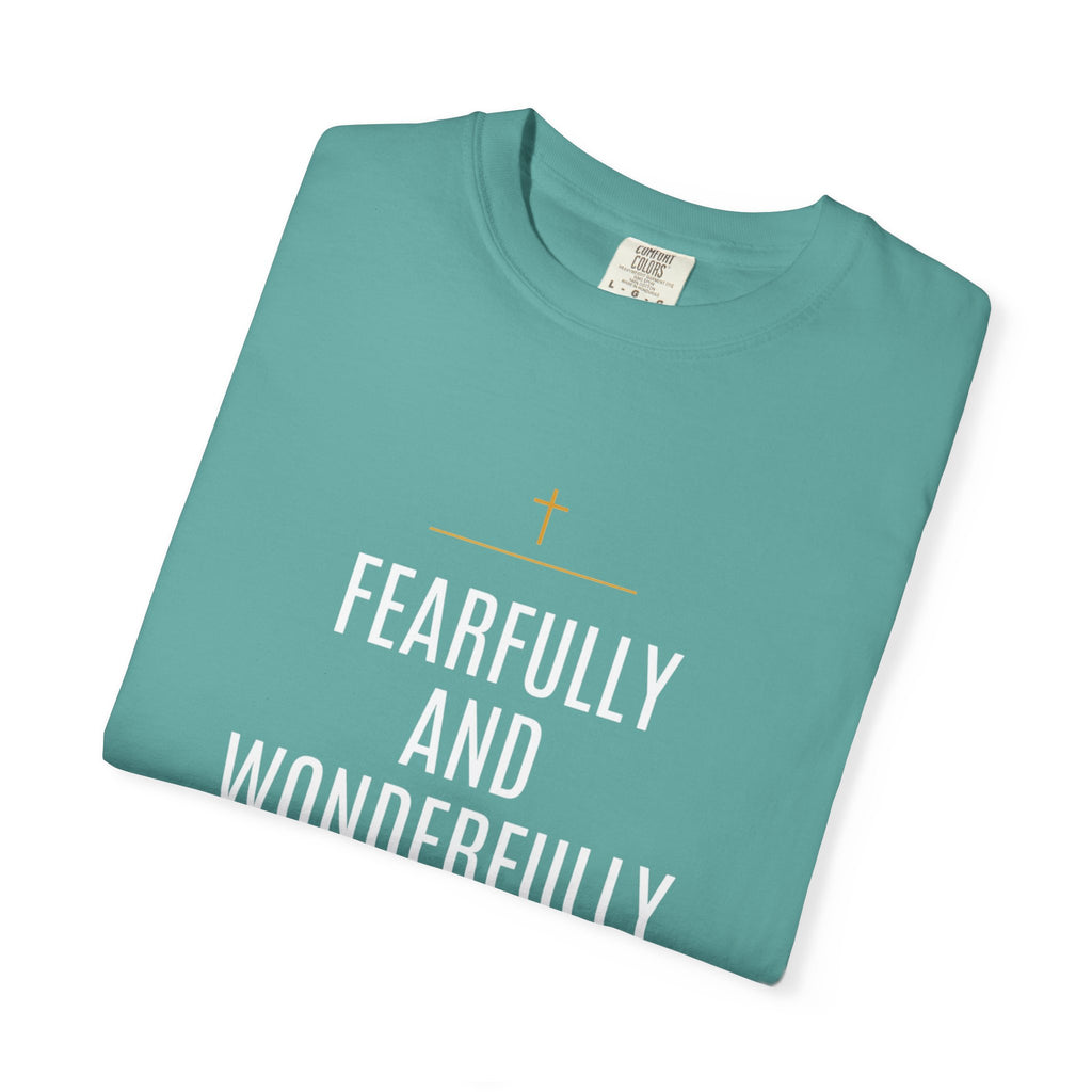 Faith-Inspired T-Shirt — “Fearfully and Wonderfully Made” Scripture Tee