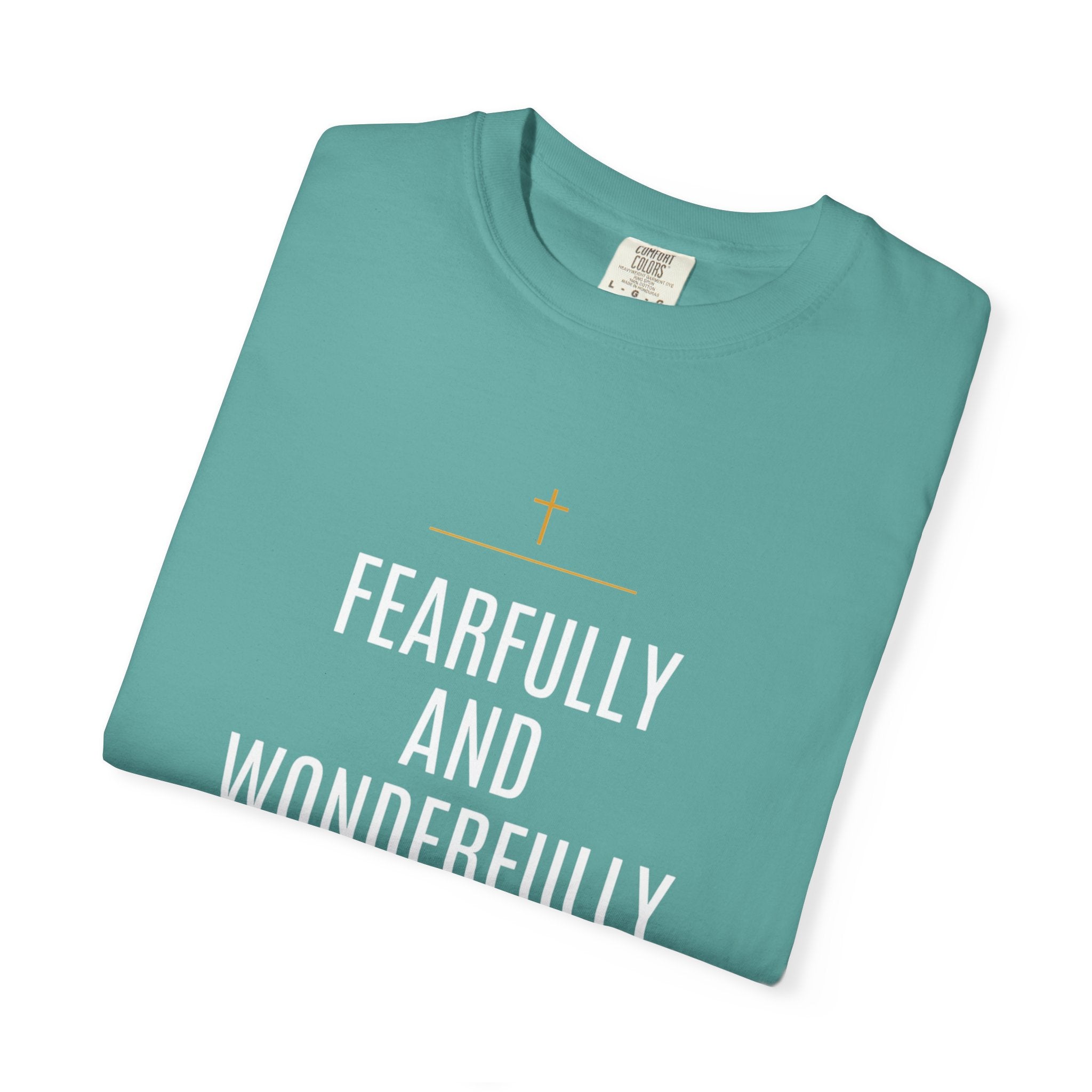 Faith-Inspired T-Shirt — “Fearfully and Wonderfully Made” Scripture Tee