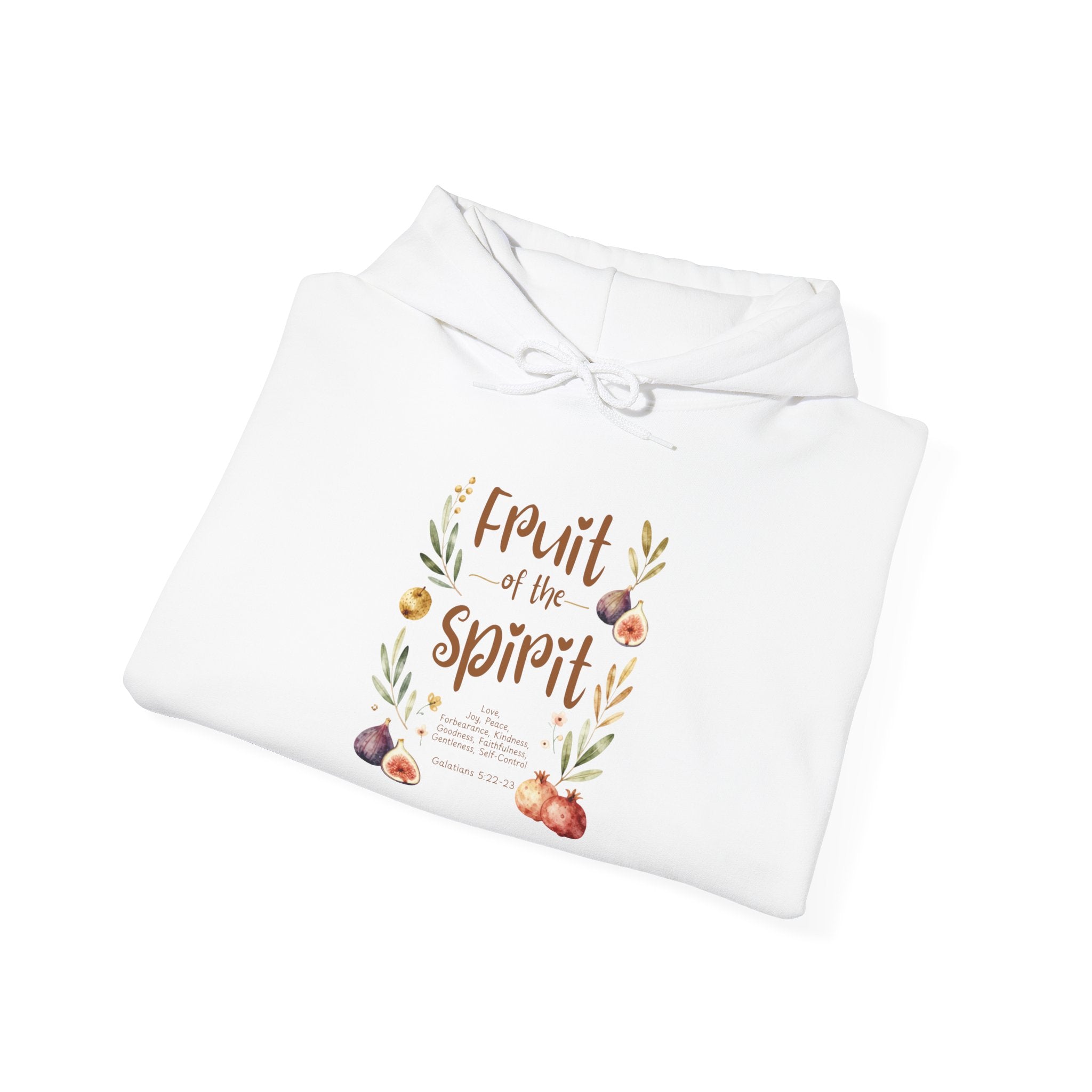 Fruit of the Spirit Hoodie — Floral Faith Design ("Fruit of the Spirit")