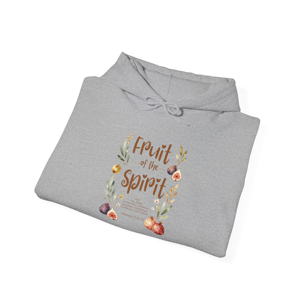 Fruit of the Spirit Hoodie — Floral Faith Design ("Fruit of the Spirit")