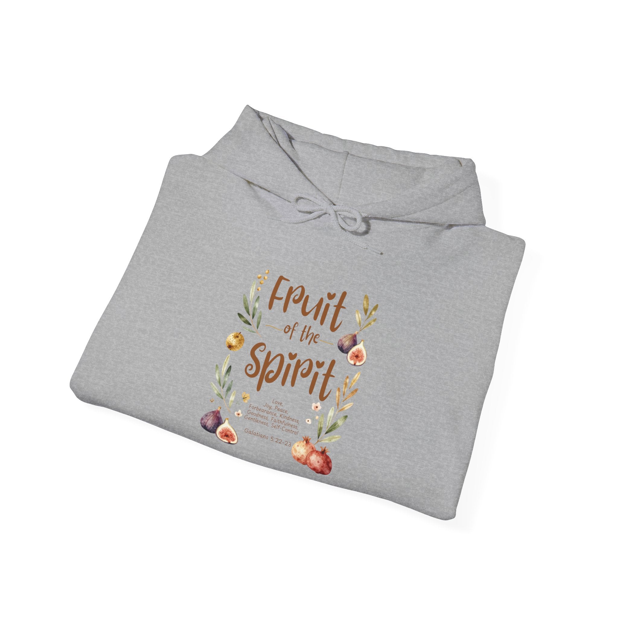 Fruit of the Spirit Hoodie — Floral Faith Design ("Fruit of the Spirit")