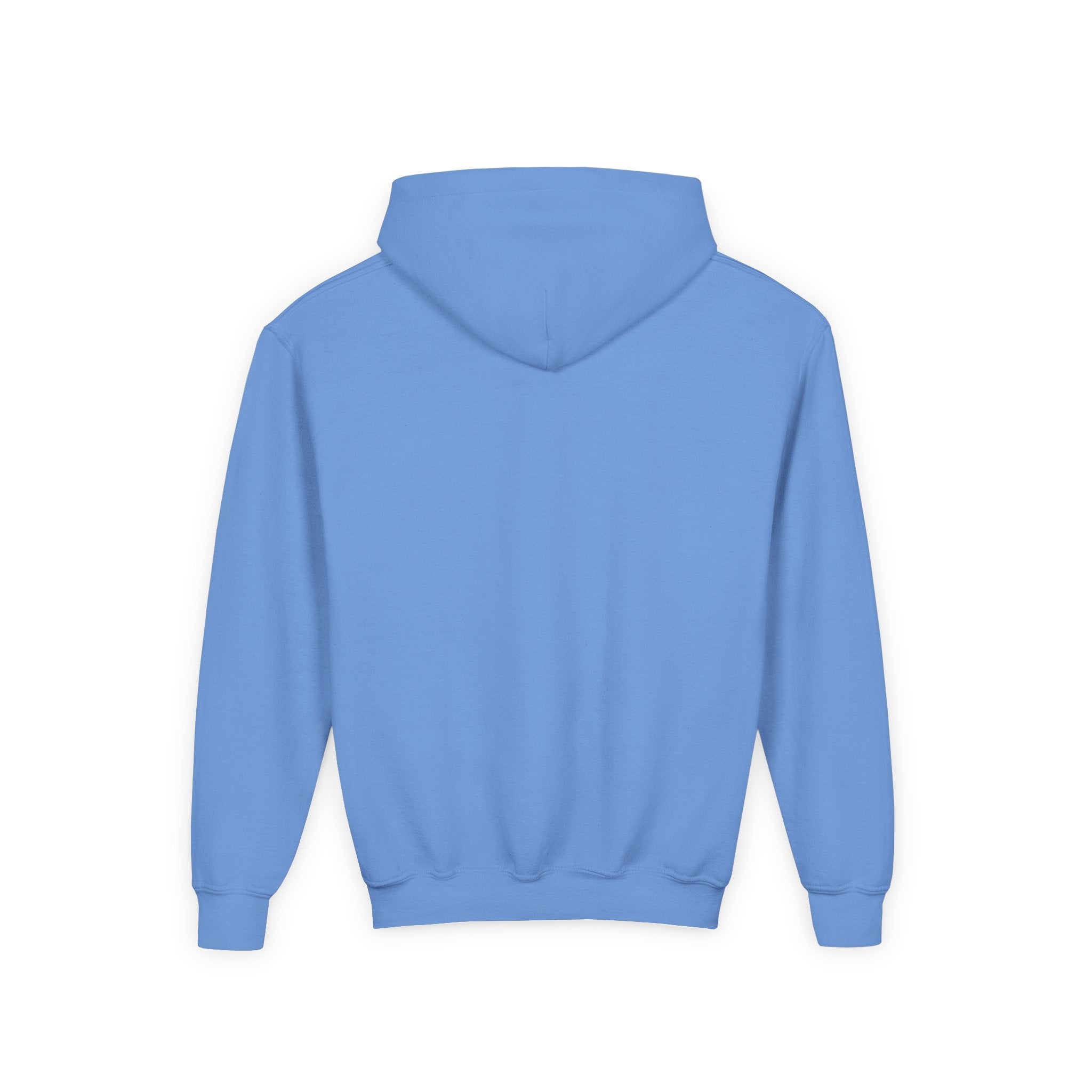 Youth Hoodie — "Smile" Retro Sun Graphic Kids Sweatshirt