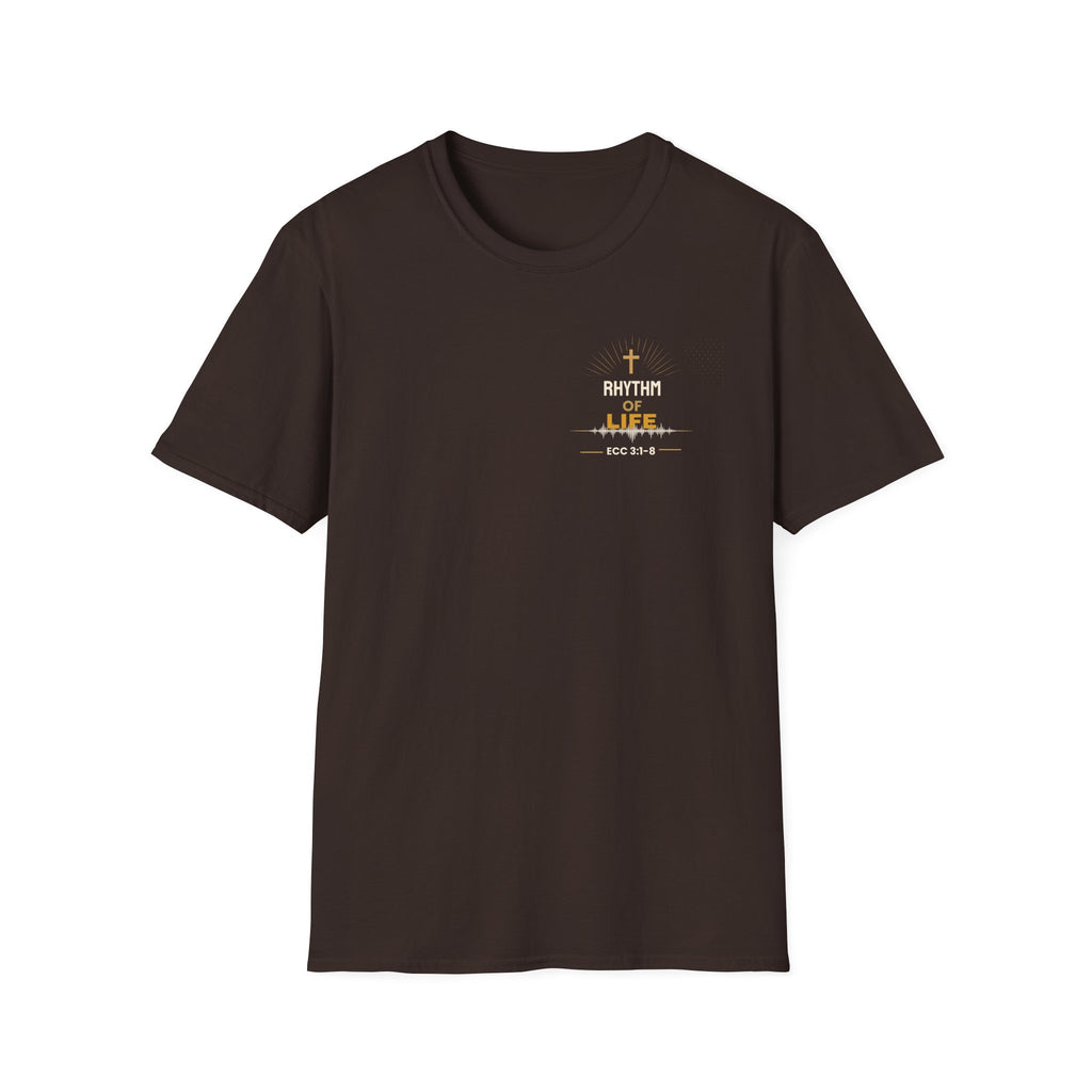 Rhythm of Life Christian T‑Shirt — ECC 3:1–8 Inspirational Faith Tee