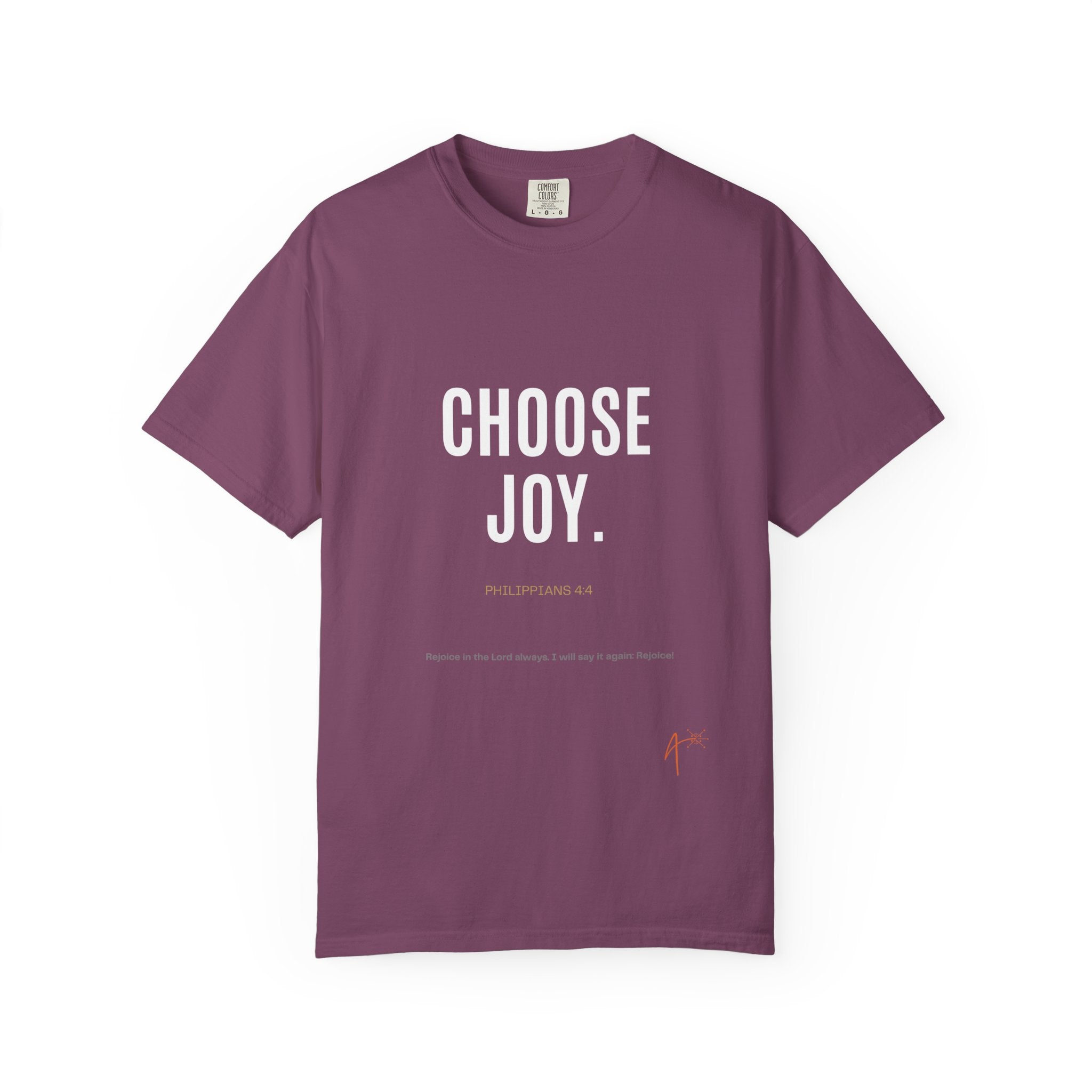 Choose Joy T-Shirt — Inspirational Graphic Tee