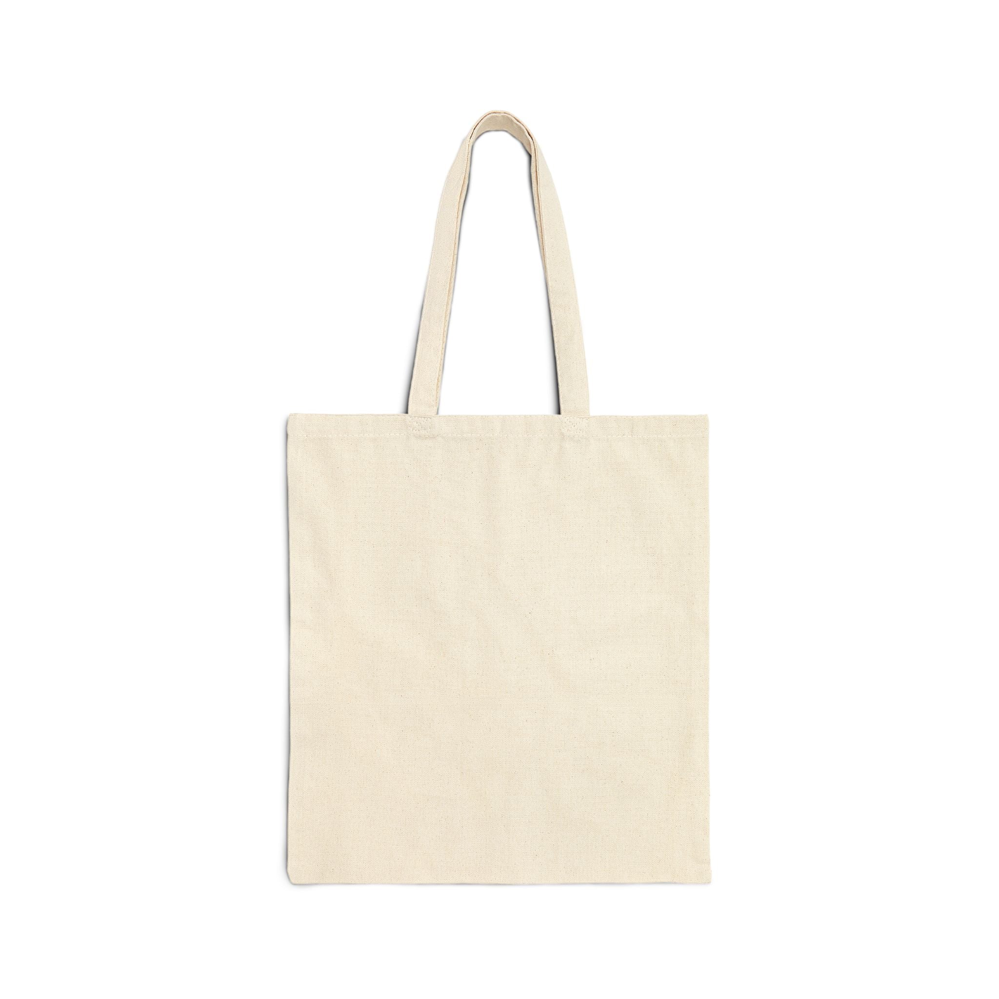 Canvas Tote Bag - "Choose Joy" Handwritten Script Reusable Shopper, Inspirational Everyday Market Bag