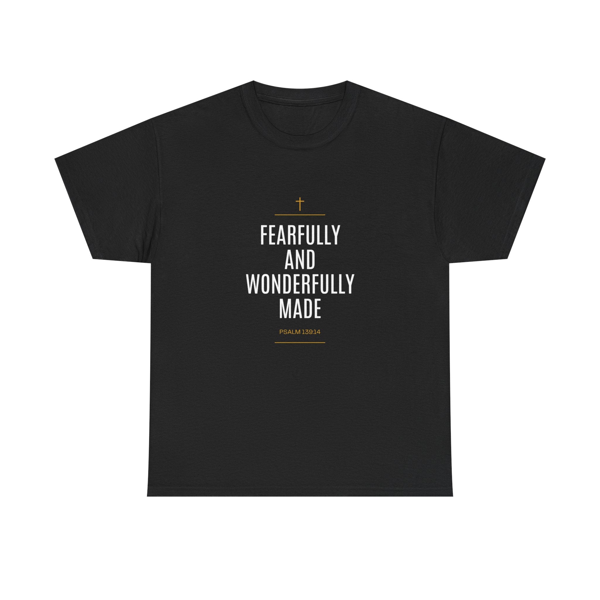 Fearfully and Wonderfully Made Tee — Christian Inspirational T-Shirt