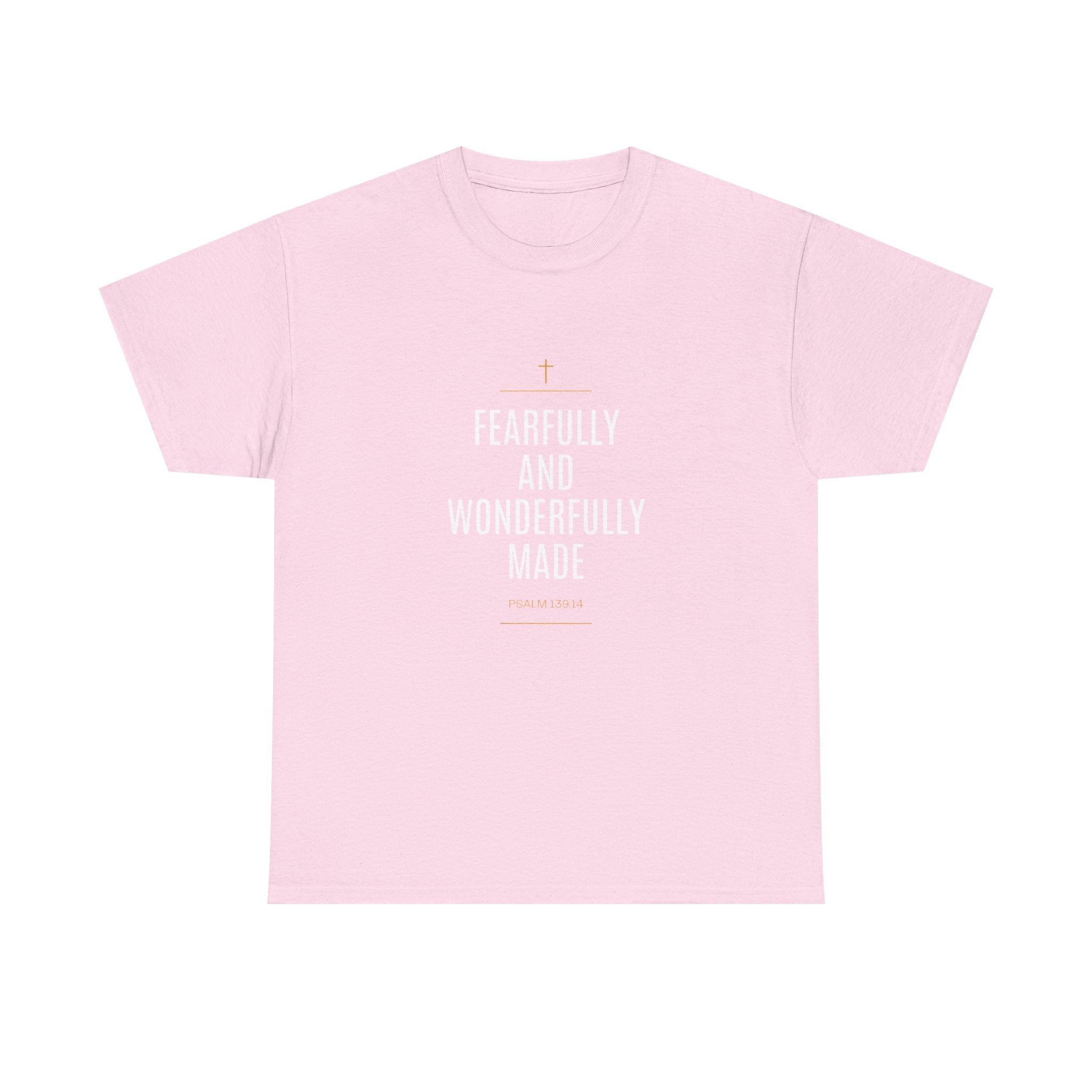 Fearfully and Wonderfully Made Tee — Christian Inspirational T-Shirt