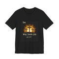 Christian Tee – "The Way Truth Life" John 14:6 Cross Graphic T-Shirt