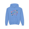 Youth Hoodie — "Fearfully and Wonderfully Made" Floral Psalm 139:14