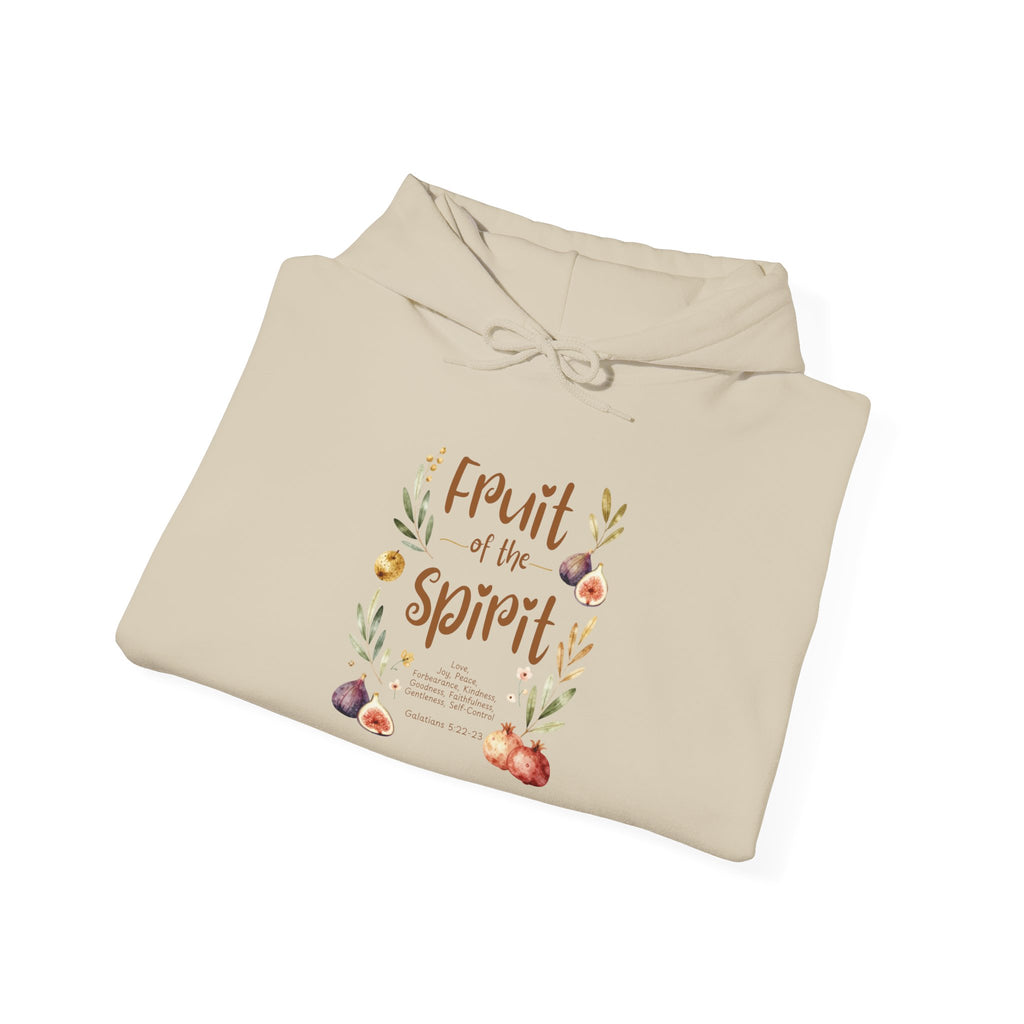 Fruit of the Spirit Hoodie — Floral Faith Design ("Fruit of the Spirit")