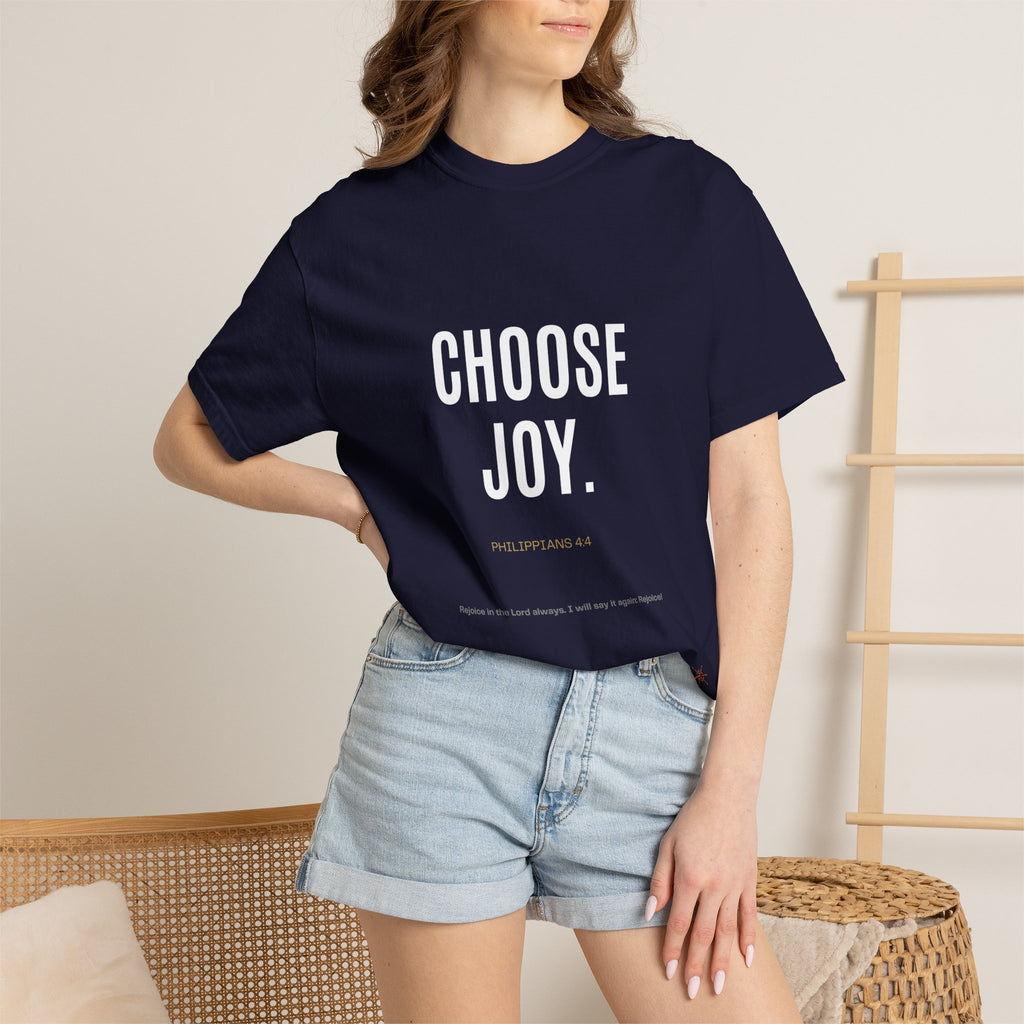 Choose Joy T-Shirt — Inspirational Graphic Tee
