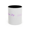 Inspirational Coffee Mug — "Choose Joy" Accent Ceramic Cup