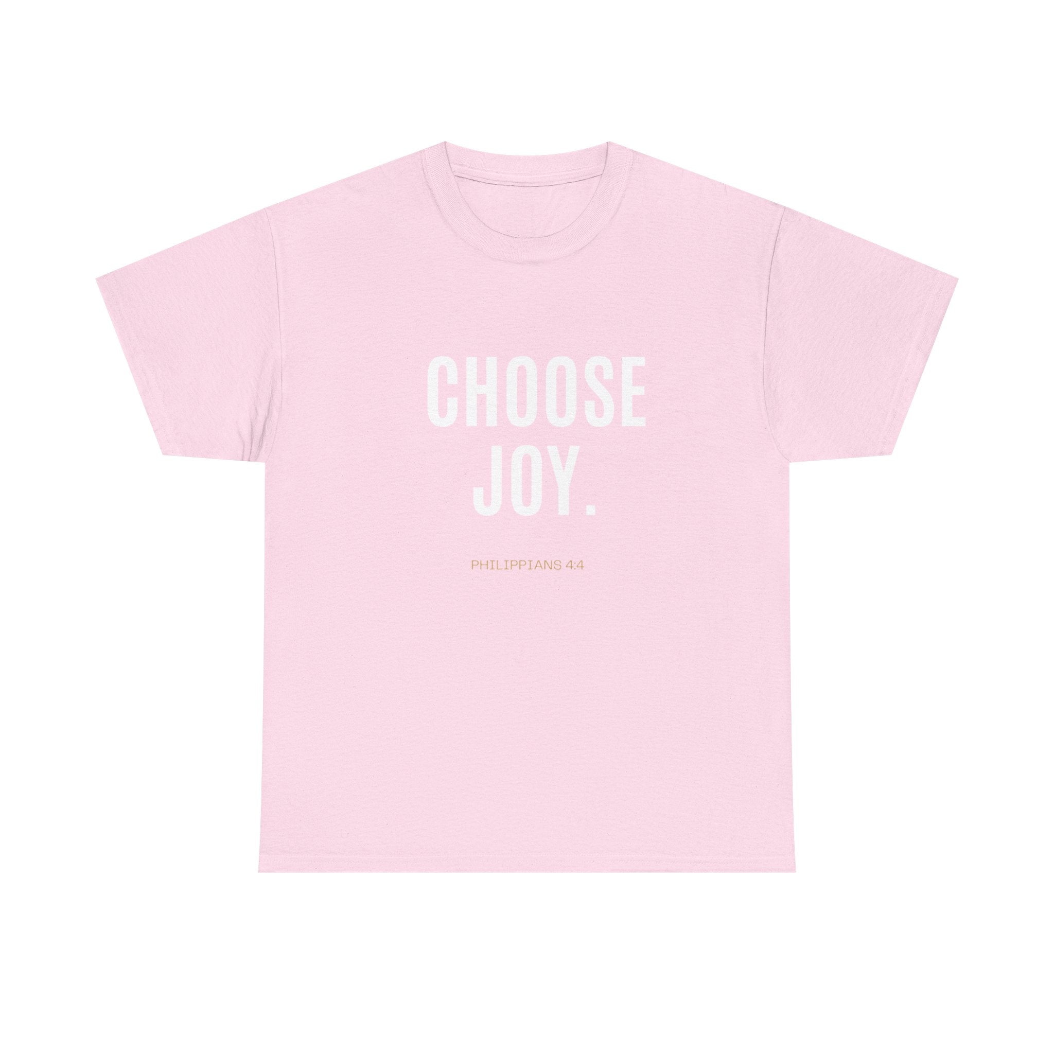 Choose Joy T‑Shirt — Inspirational Graphic Tee (Choose Joy.)