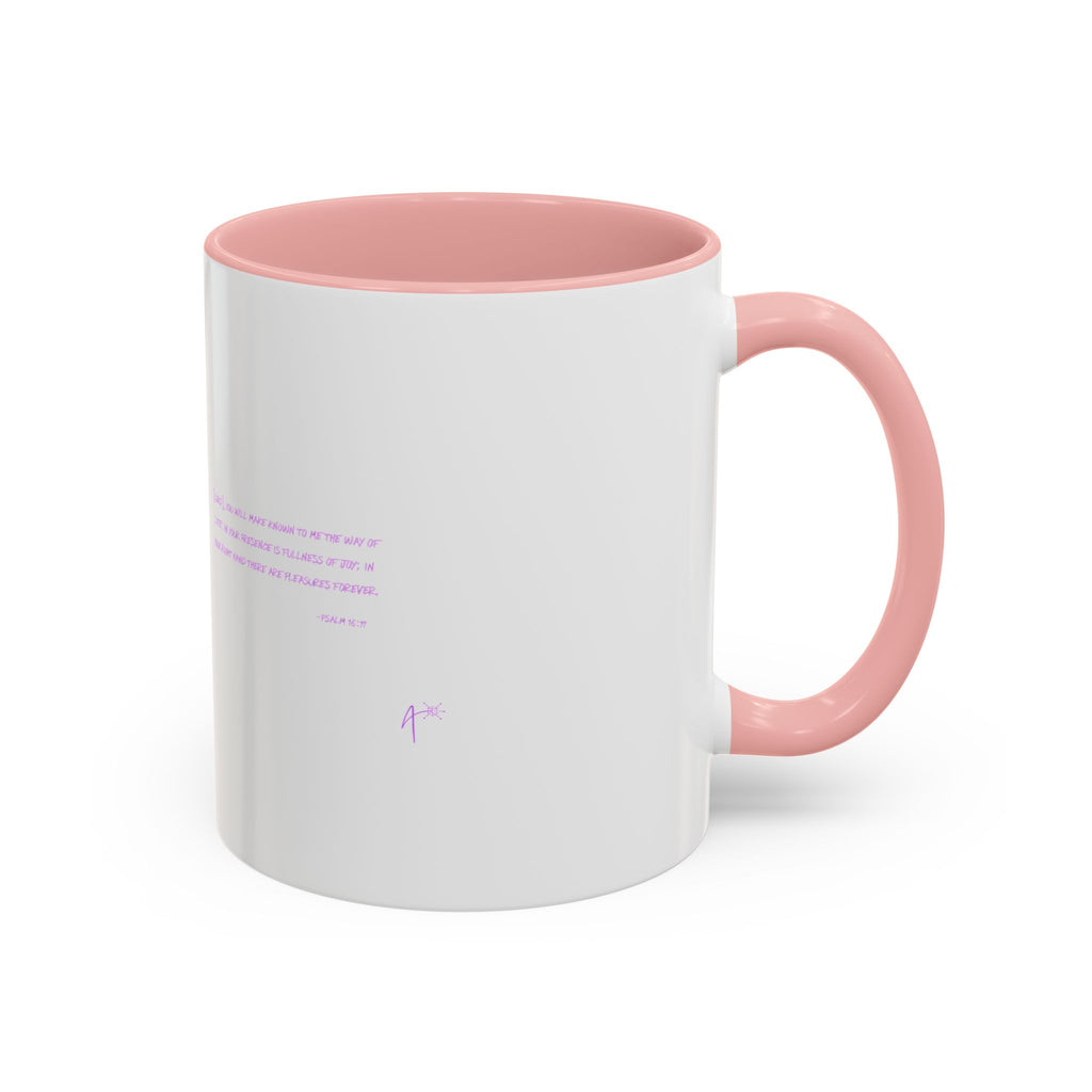 Inspirational Coffee Mug — "Choose Joy" Accent Ceramic Cup