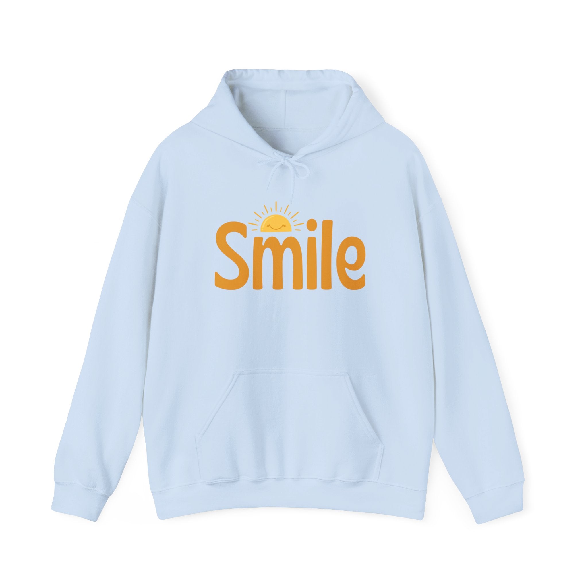 Smile Hoodie — Sunny Retro Graphic Pullover