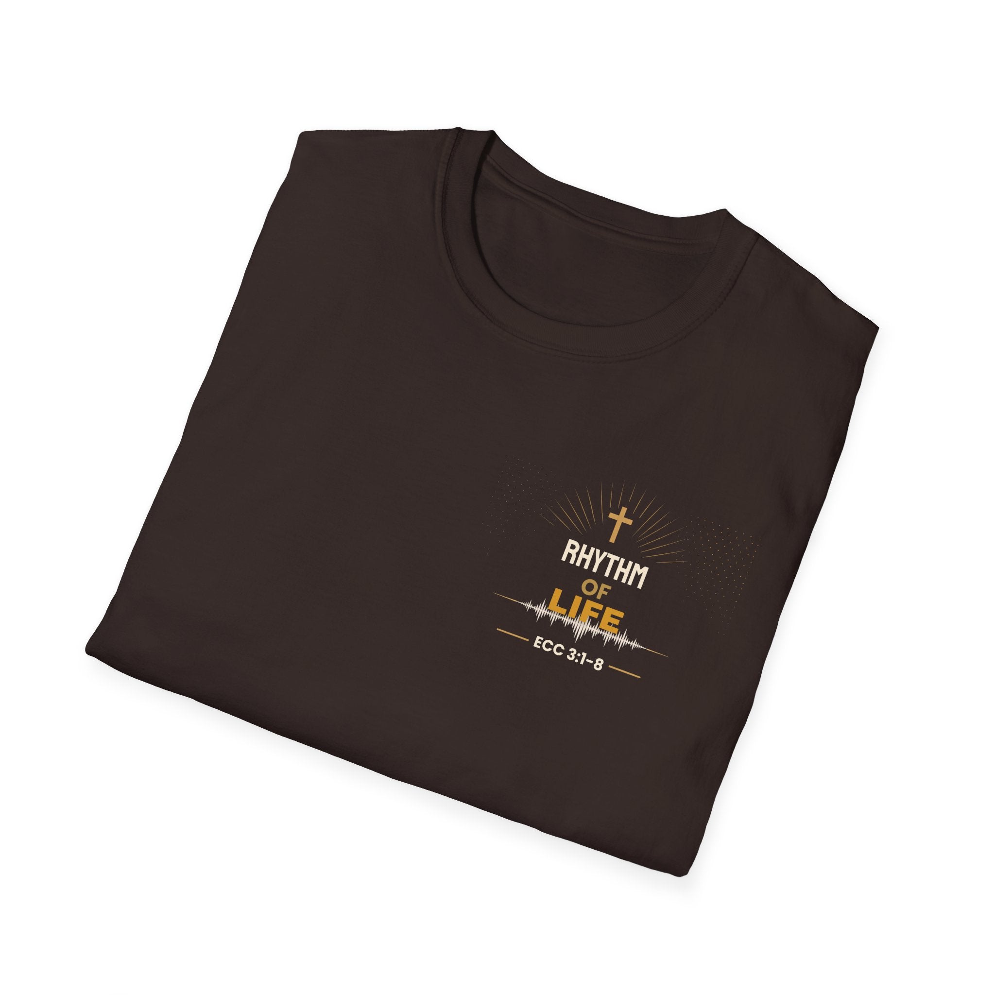 Rhythm of Life Christian T‑Shirt — ECC 3:1–8 Inspirational Faith Tee