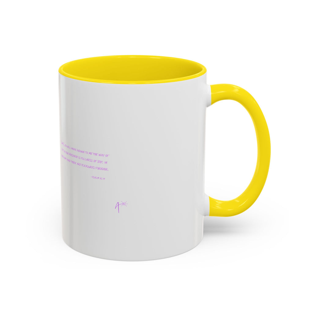 Inspirational Coffee Mug — "Choose Joy" Accent Ceramic Cup