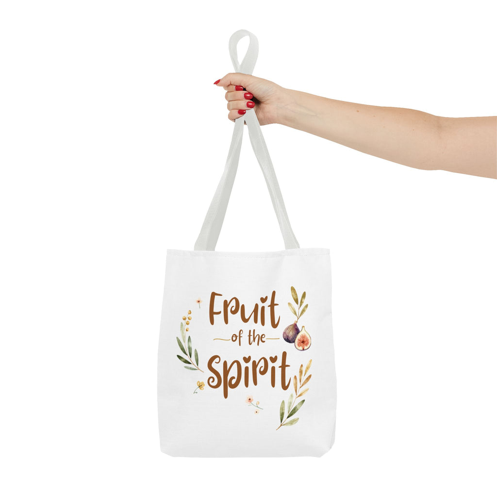 Fruit of the Spirit Tote Bag — Christian Scripture Canvas Grocery & Bible Study Tote