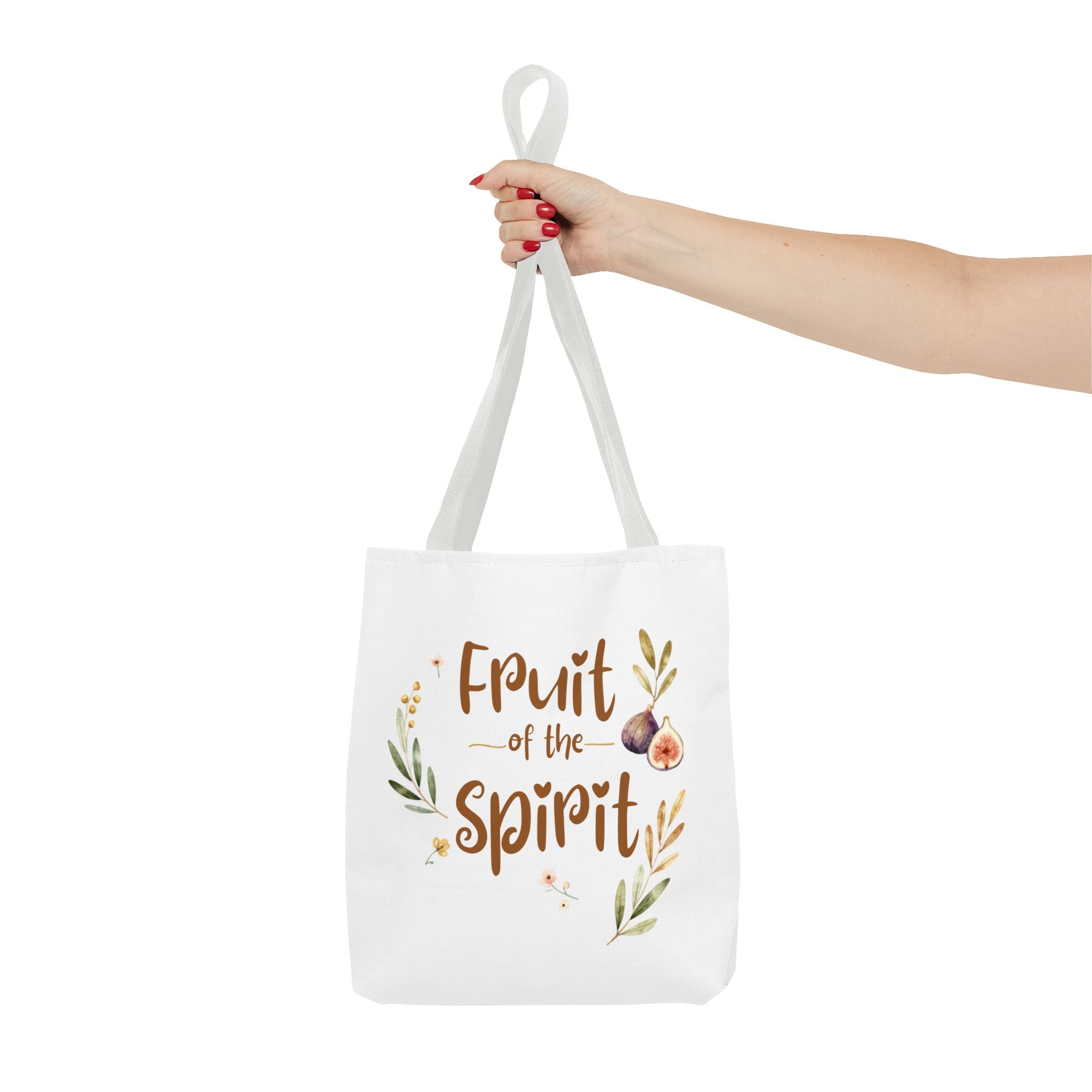 Fruit of the Spirit Tote Bag — Christian Scripture Canvas Grocery & Bible Study Tote