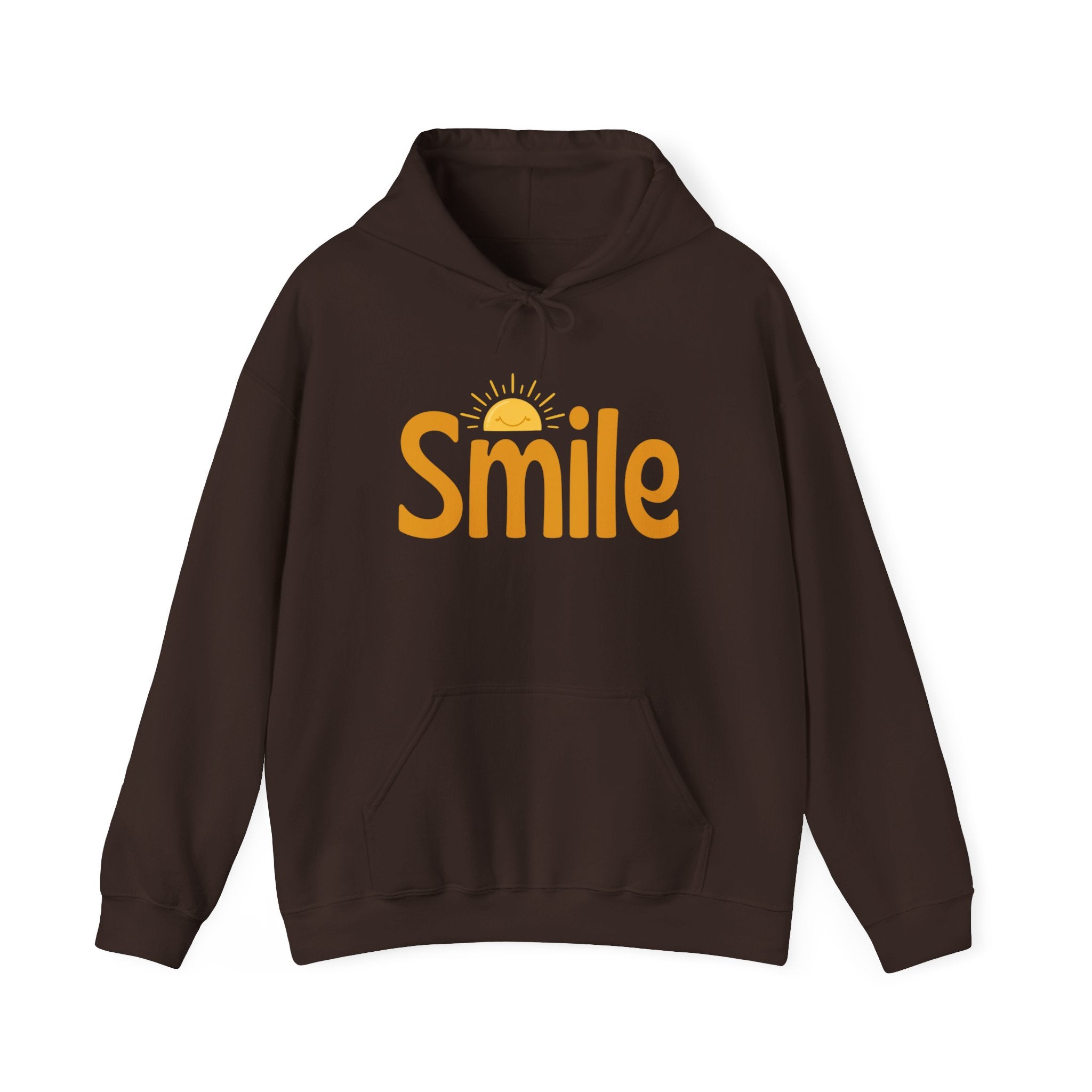 Smile Hoodie — Sunny Retro Graphic Pullover