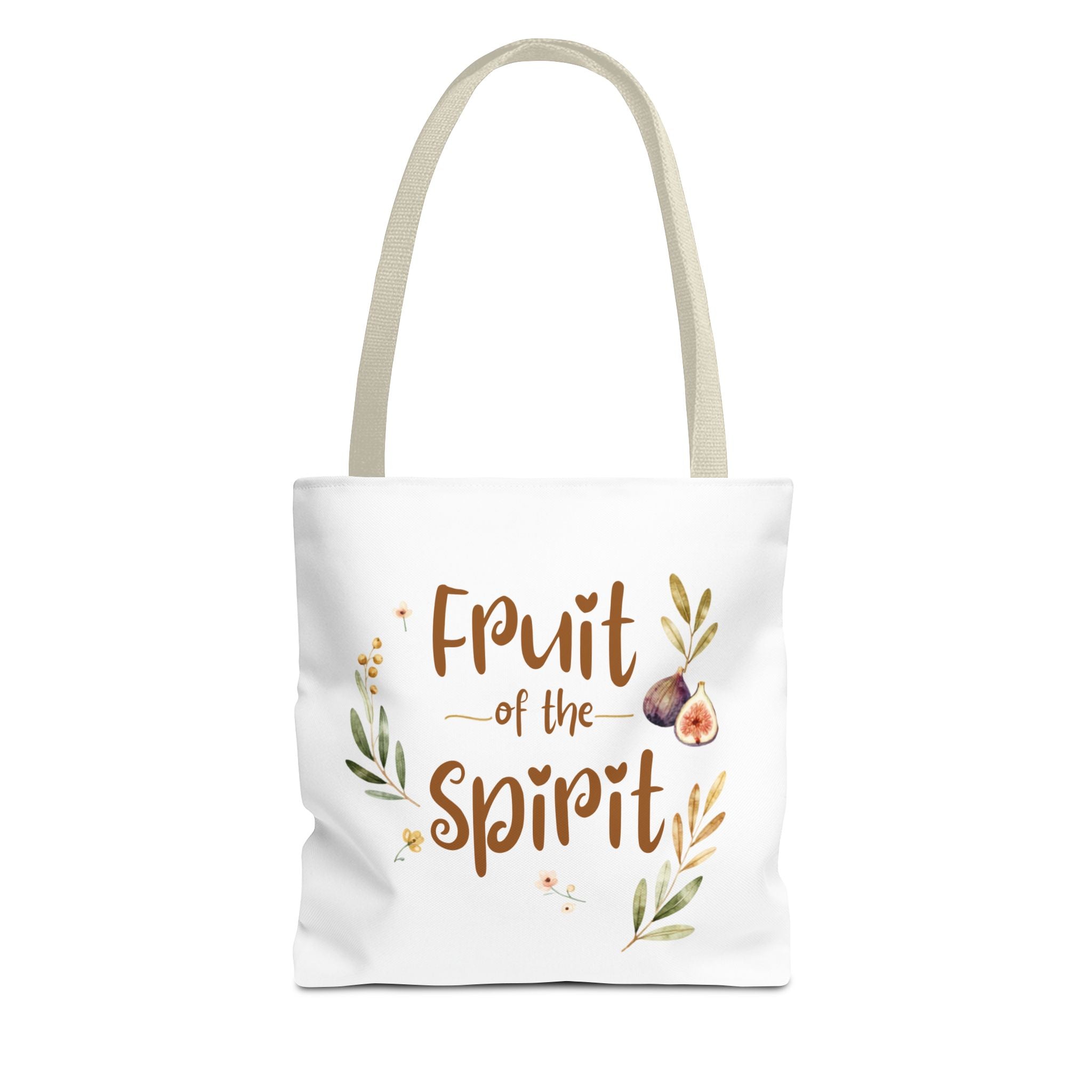Fruit of the Spirit Tote Bag — Christian Scripture Canvas Grocery & Bible Study Tote