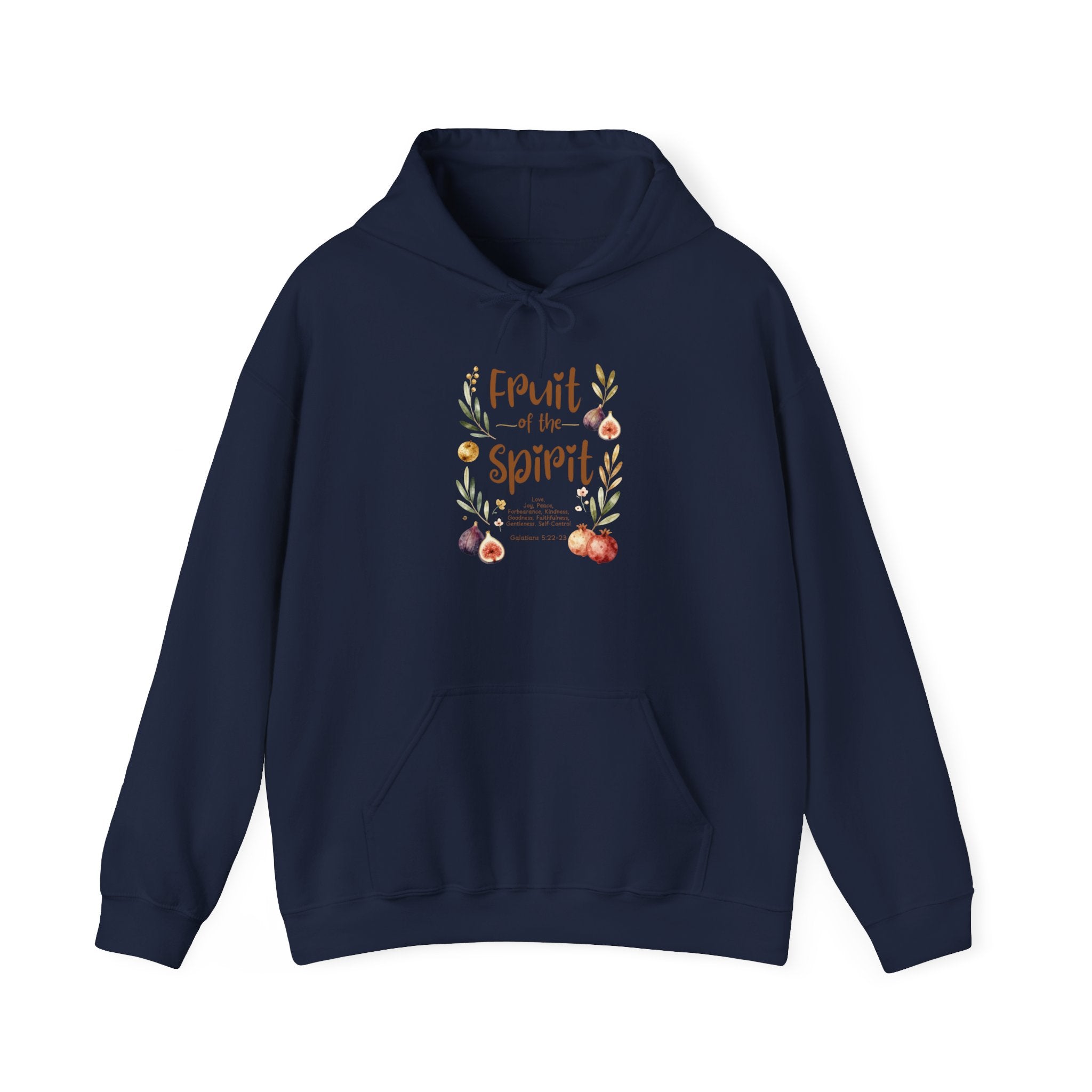 Fruit of the Spirit Hoodie — Floral Faith Design ("Fruit of the Spirit")