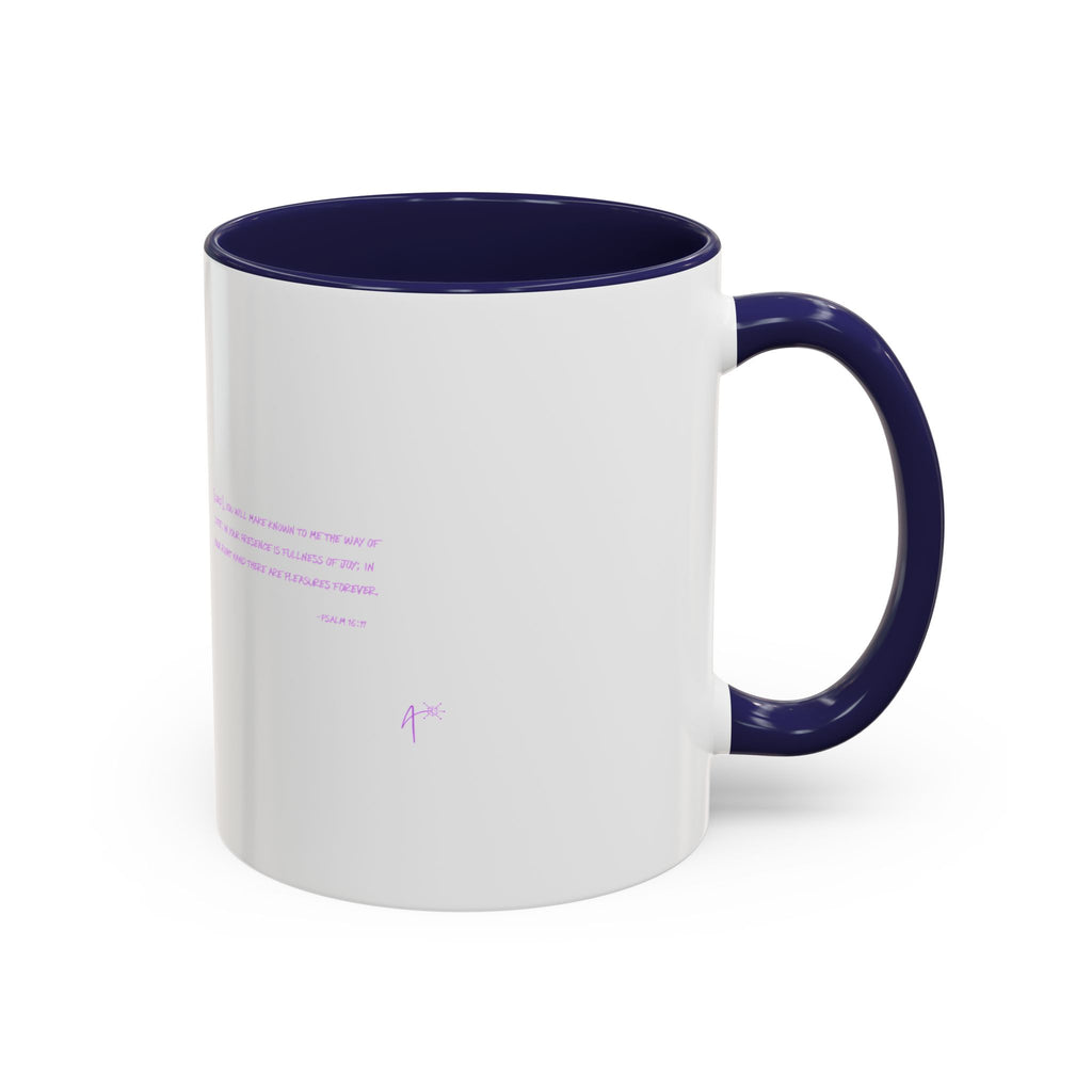 Inspirational Coffee Mug — "Choose Joy" Accent Ceramic Cup