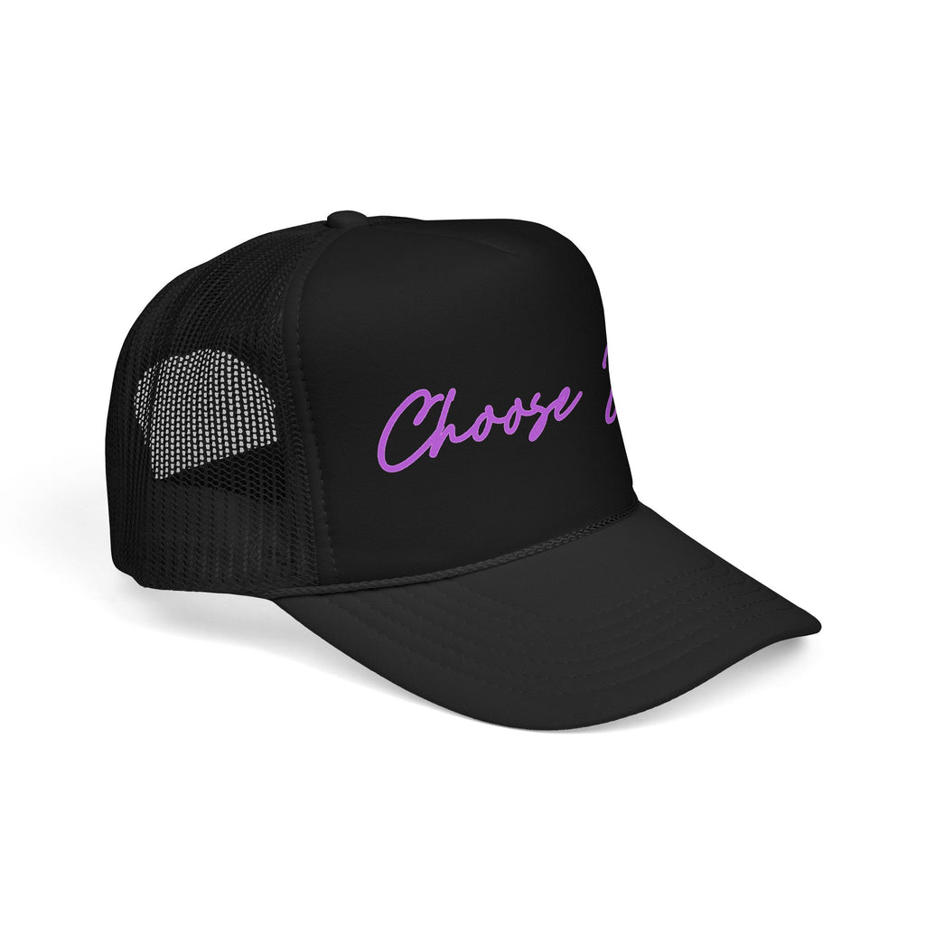 Choose Joy Trucker Hat — Inspirational Foam Mesh Cap