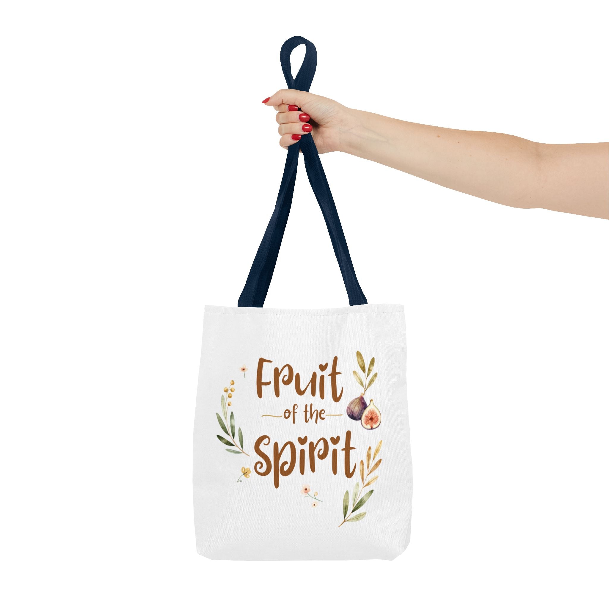Fruit of the Spirit Tote Bag — Christian Scripture Canvas Grocery & Bible Study Tote