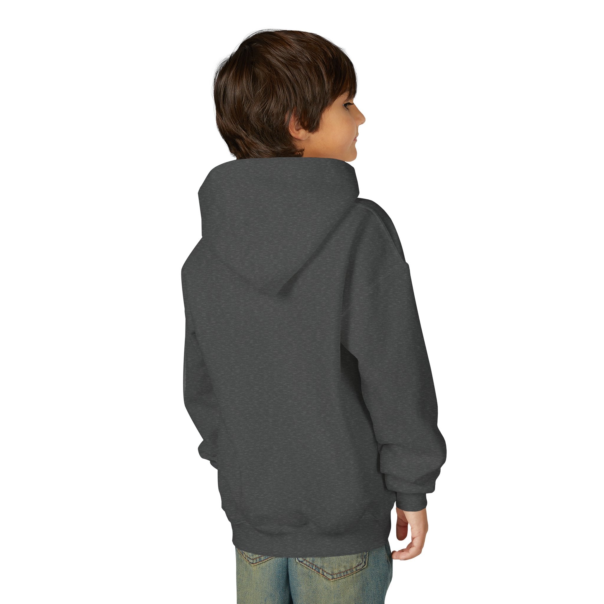 Youth Hoodie — "Fearfully and Wonderfully Made" Floral Psalm 139:14