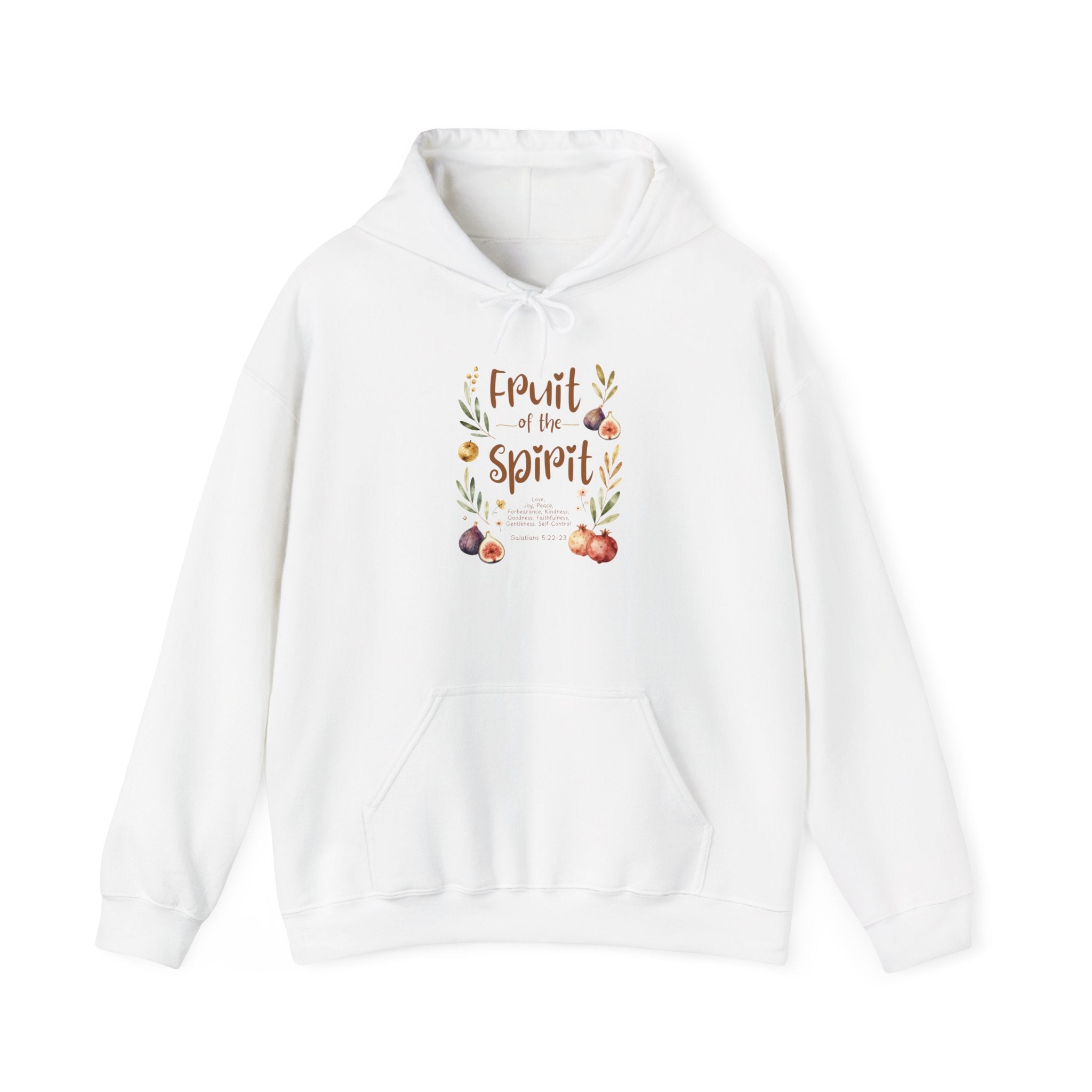 Fruit of the Spirit Hoodie — Floral Faith Design ("Fruit of the Spirit")