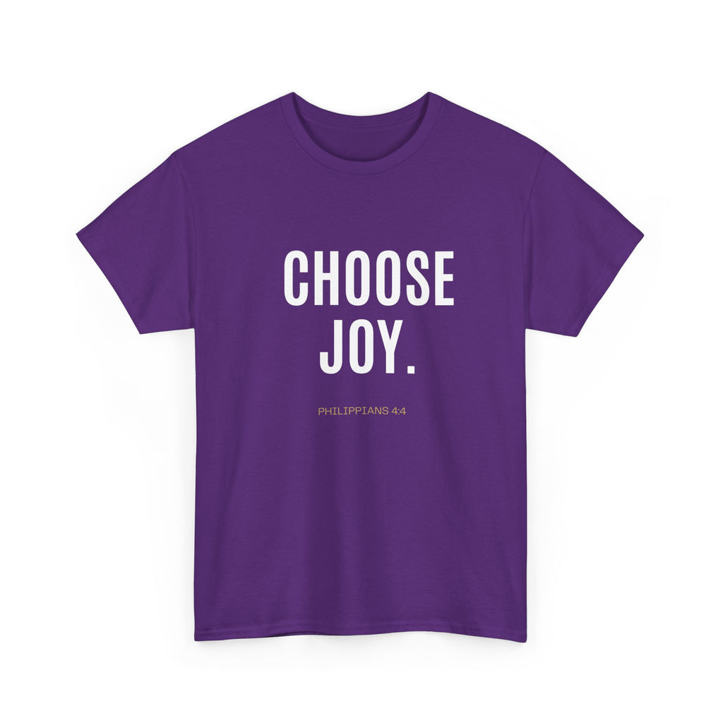 Choose Joy T‑Shirt — Inspirational Graphic Tee (Choose Joy.)