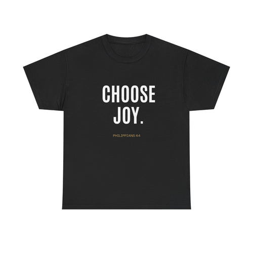 Choose Joy T‑Shirt — Inspirational Graphic Tee (Choose Joy.)