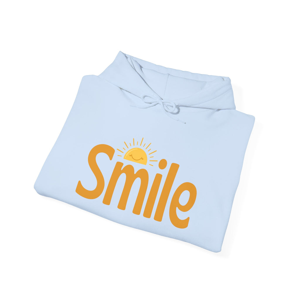 Smile Hoodie — Sunny Retro Graphic Pullover