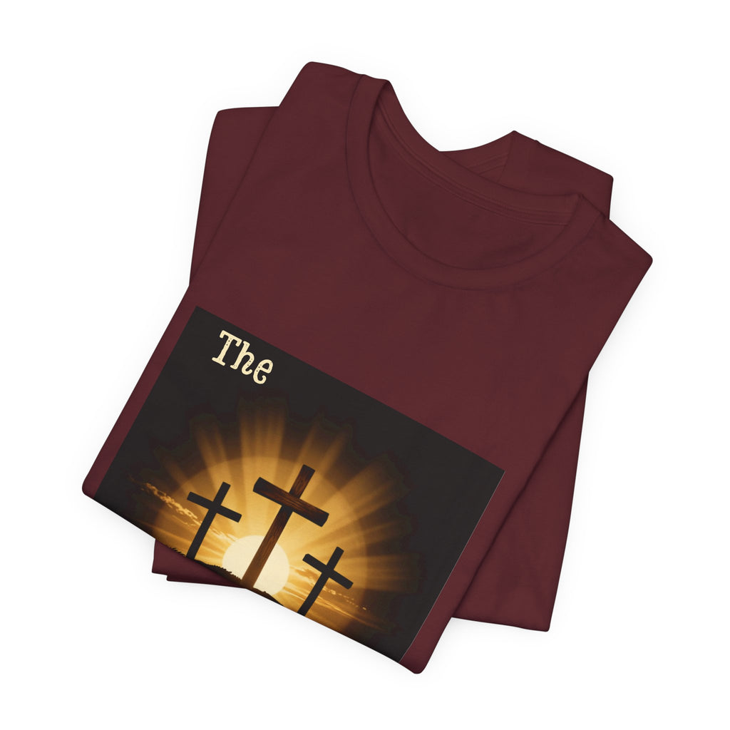 Christian Tee – "The Way Truth Life" John 14:6 Cross Graphic T-Shirt