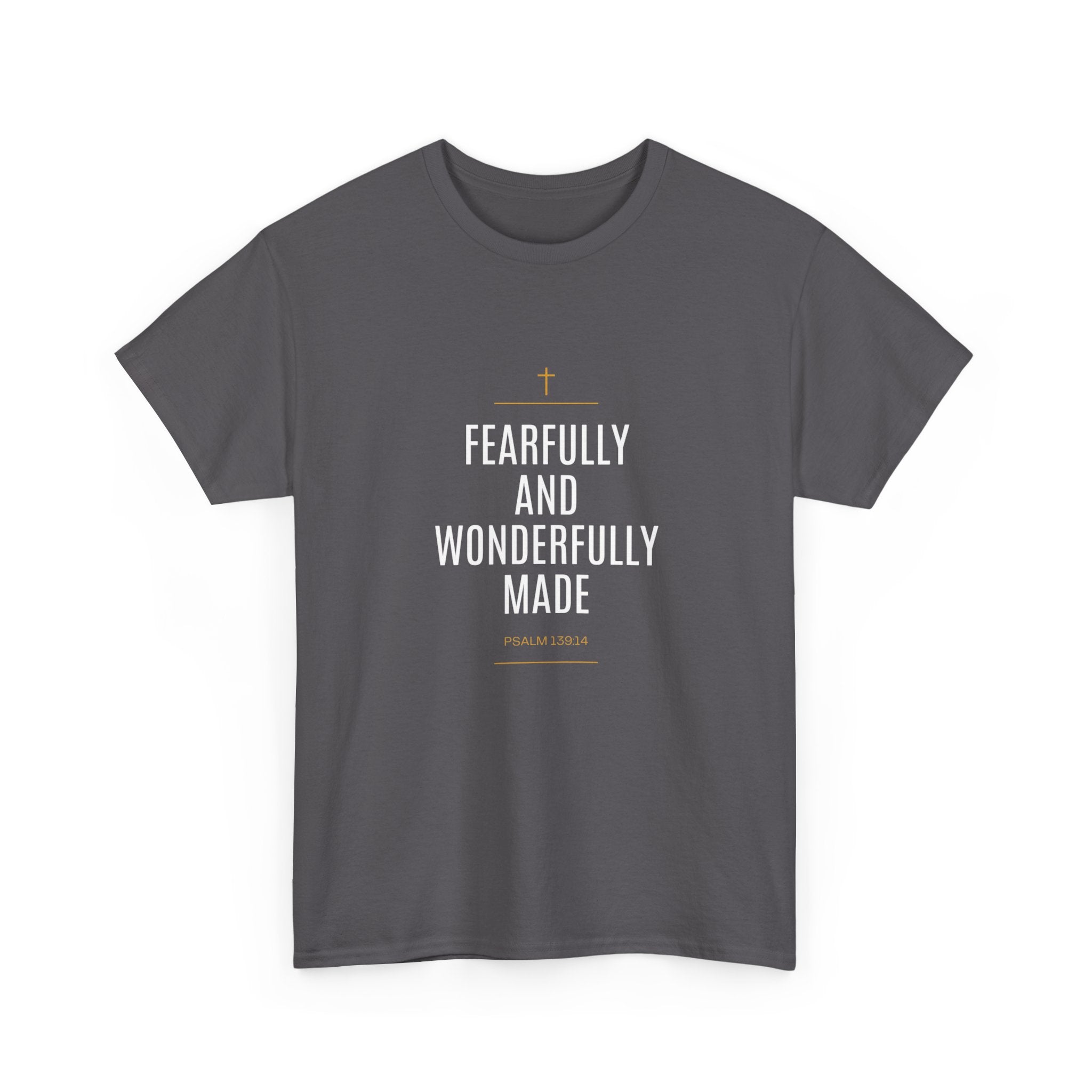 Fearfully and Wonderfully Made Tee — Christian Inspirational T-Shirt