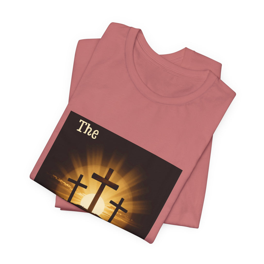 Christian Tee – "The Way Truth Life" John 14:6 Cross Graphic T-Shirt
