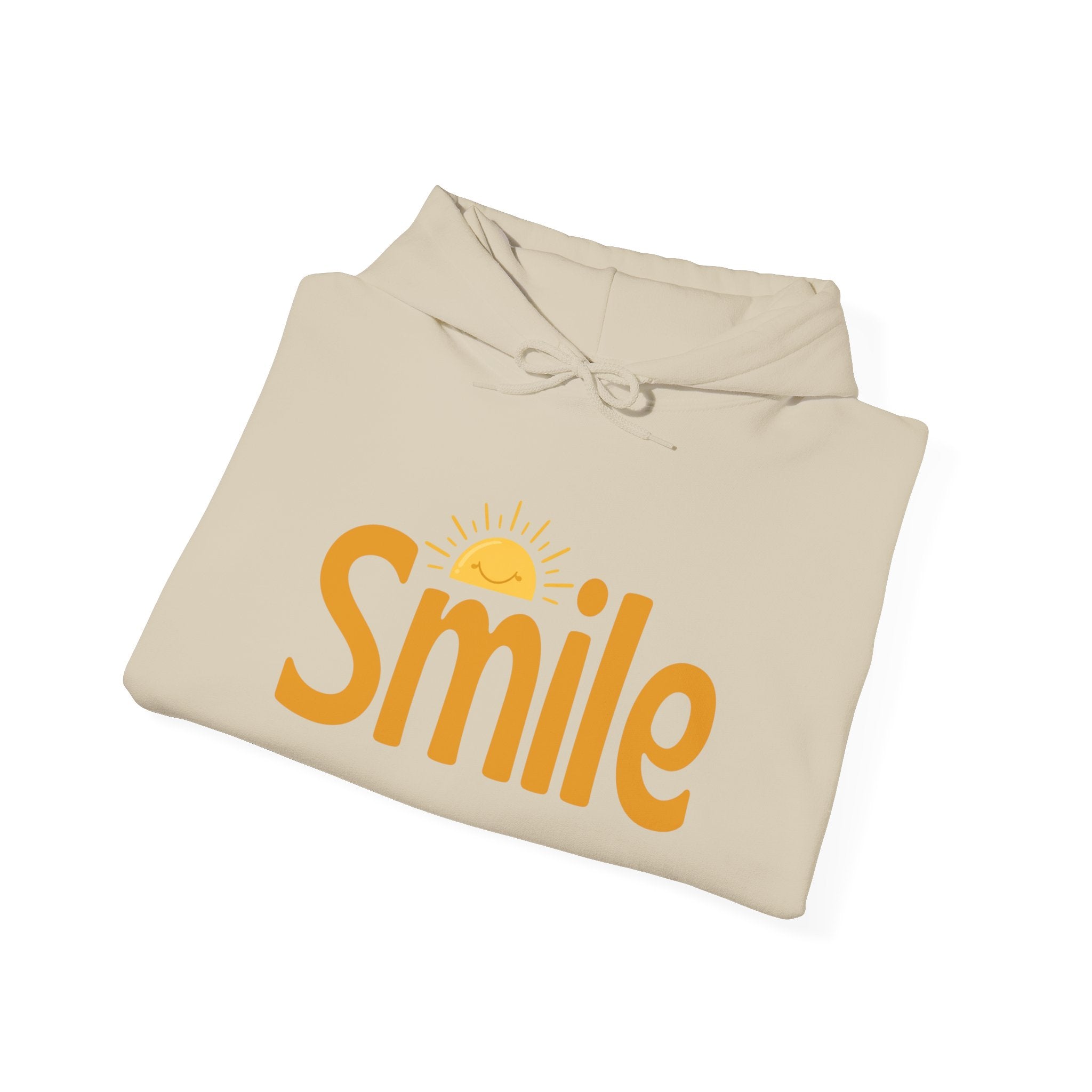 Smile Hoodie — Sunny Retro Graphic Pullover