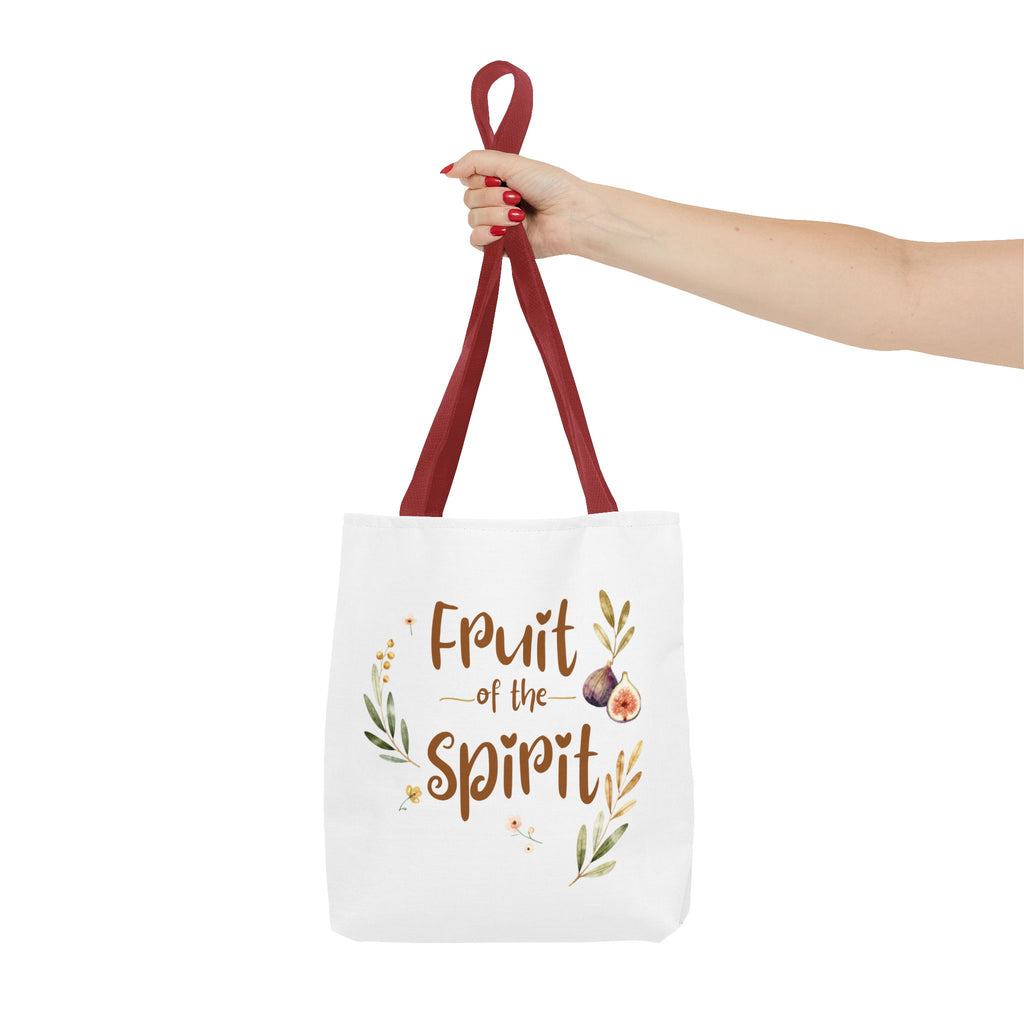 Fruit of the Spirit Tote Bag — Christian Scripture Canvas Grocery & Bible Study Tote