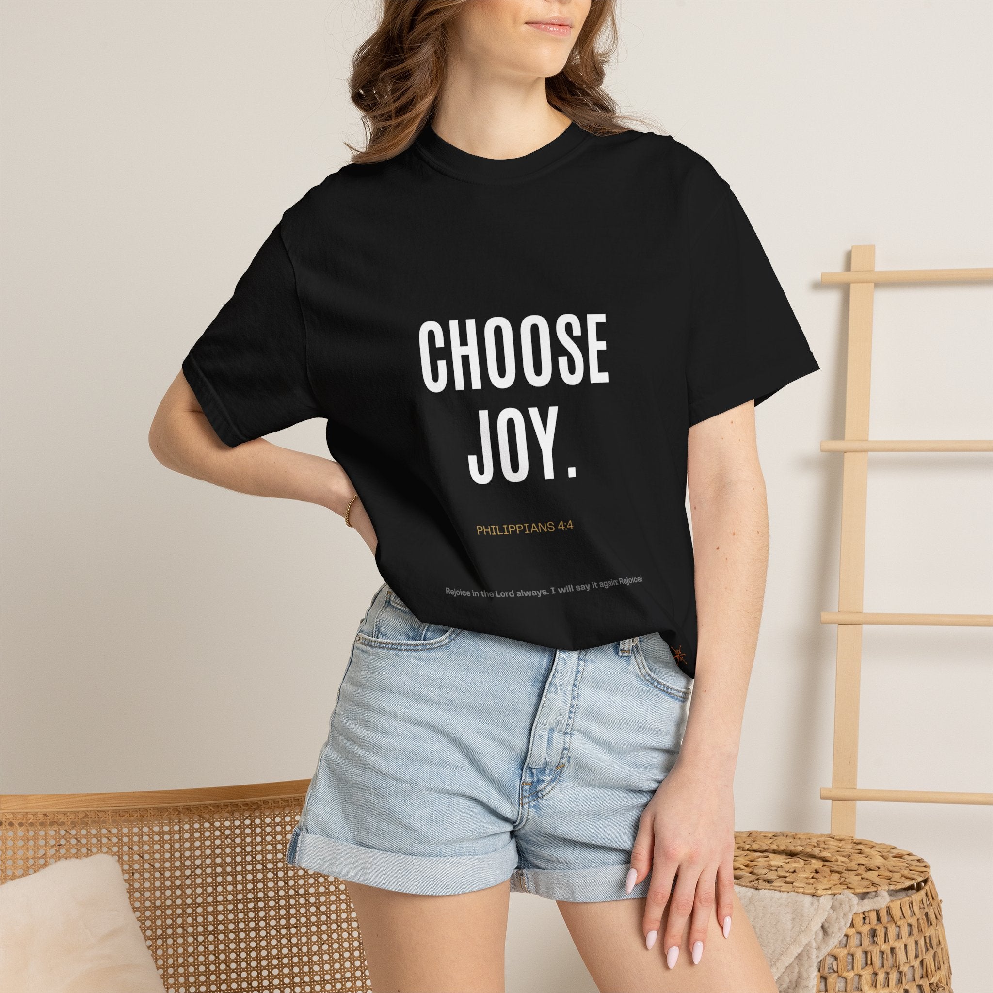 Choose Joy T-Shirt — Inspirational Graphic Tee